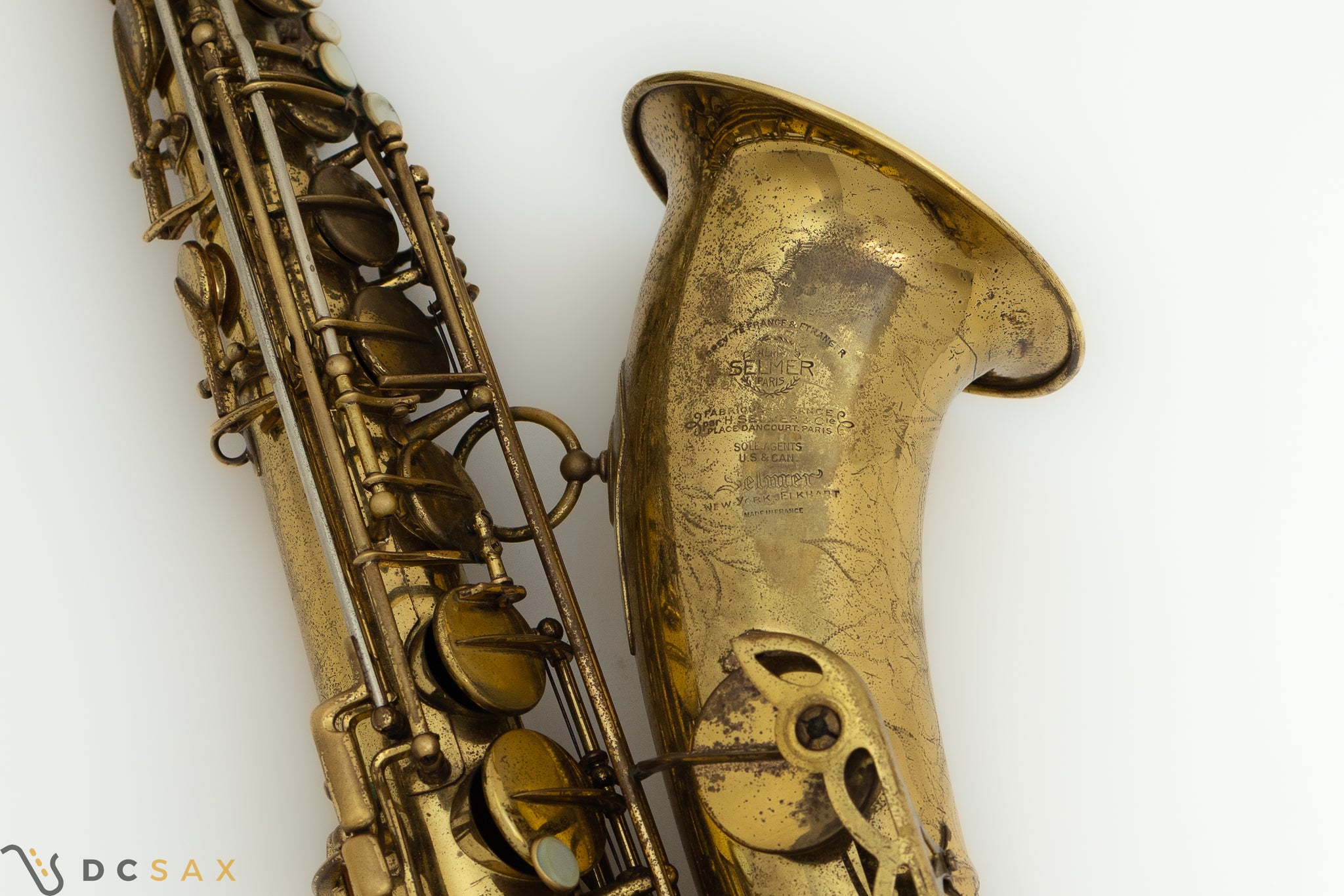 1953 50,xxx Selmer Super Balanced Action Tenor Saxophone, Just Serviced, Video