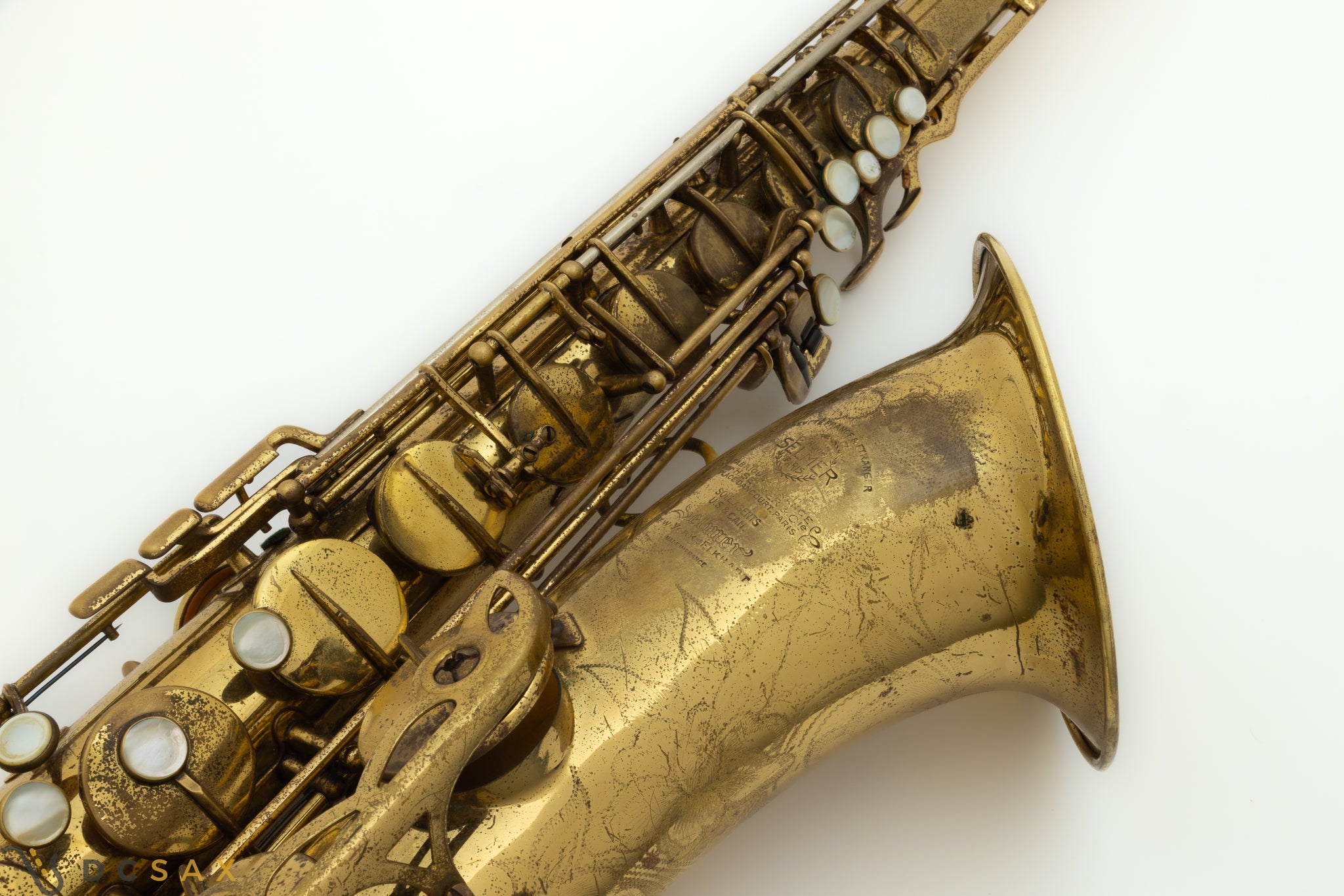 1953 50,xxx Selmer Super Balanced Action Tenor Saxophone, Just Serviced, Video