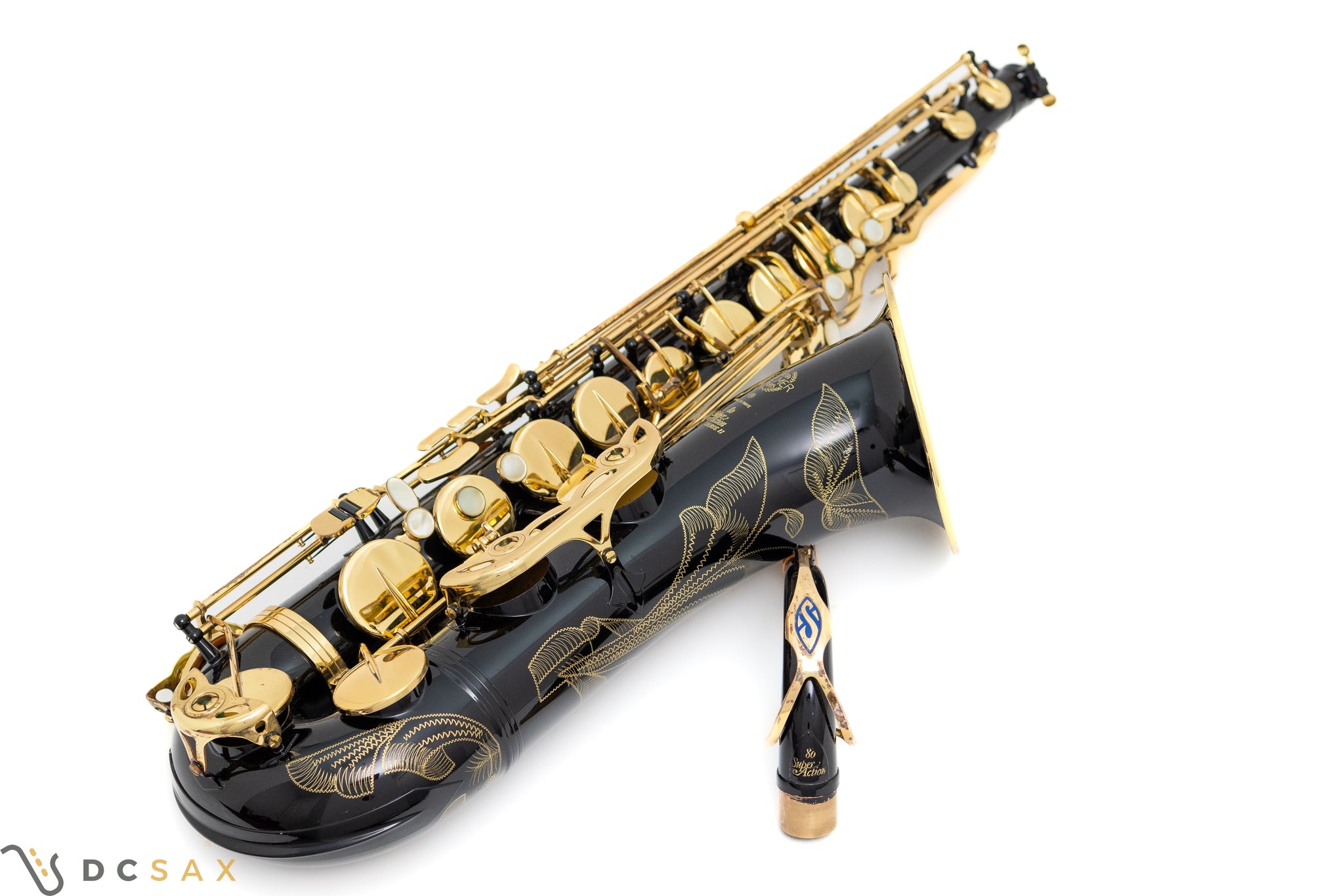 Selmer Series II Tenor Saxophone, Black Lacquer, Just Serviced