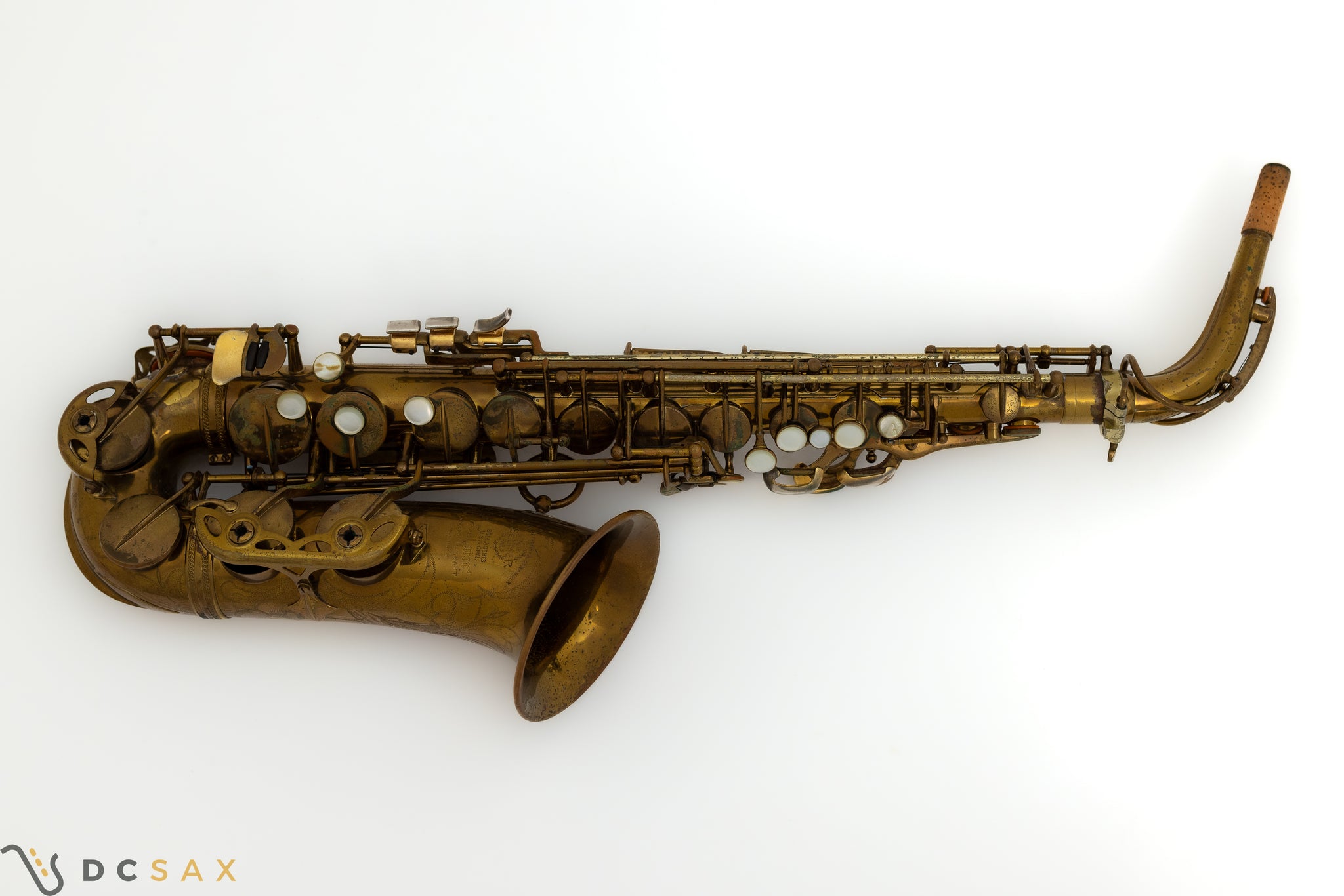 1953 52,xxx Selmer Super Balanced Action Alto Saxophone, 95% Original Lacquer, Video