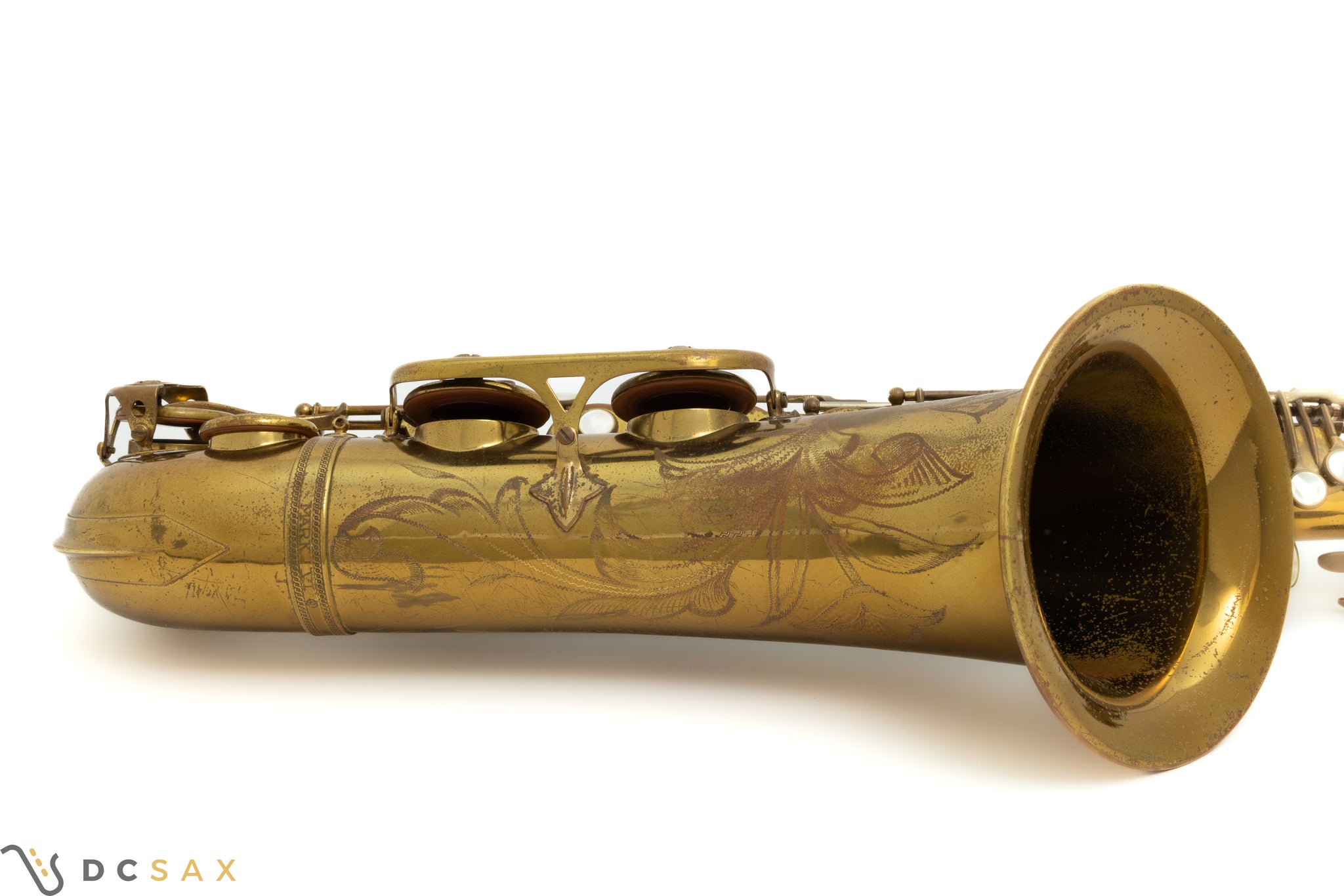 135,xxx Selmer Mark VI Tenor Saxophone, Varitone Model, Orig Lacquer, Overhaul, Video