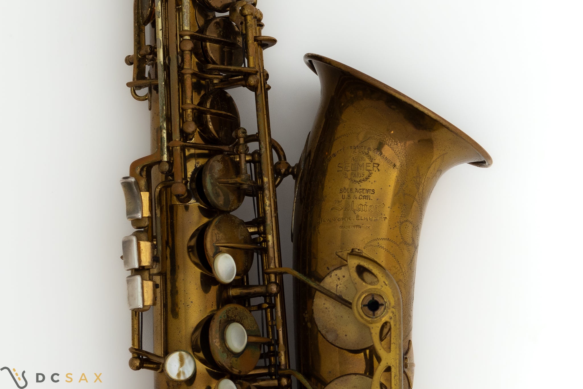 1953 52,xxx Selmer Super Balanced Action Alto Saxophone, 95% Original Lacquer, Video