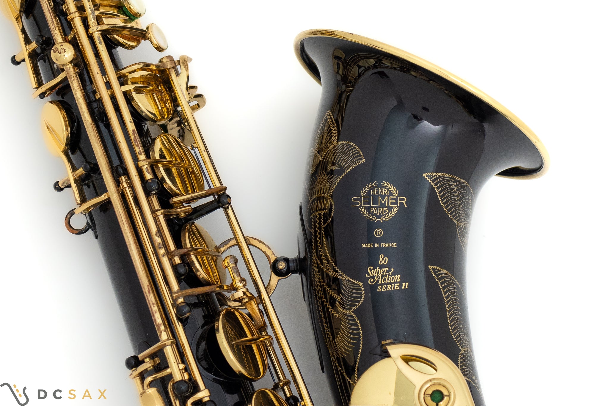 Selmer Series II Tenor Saxophone, Black Lacquer, Just Serviced