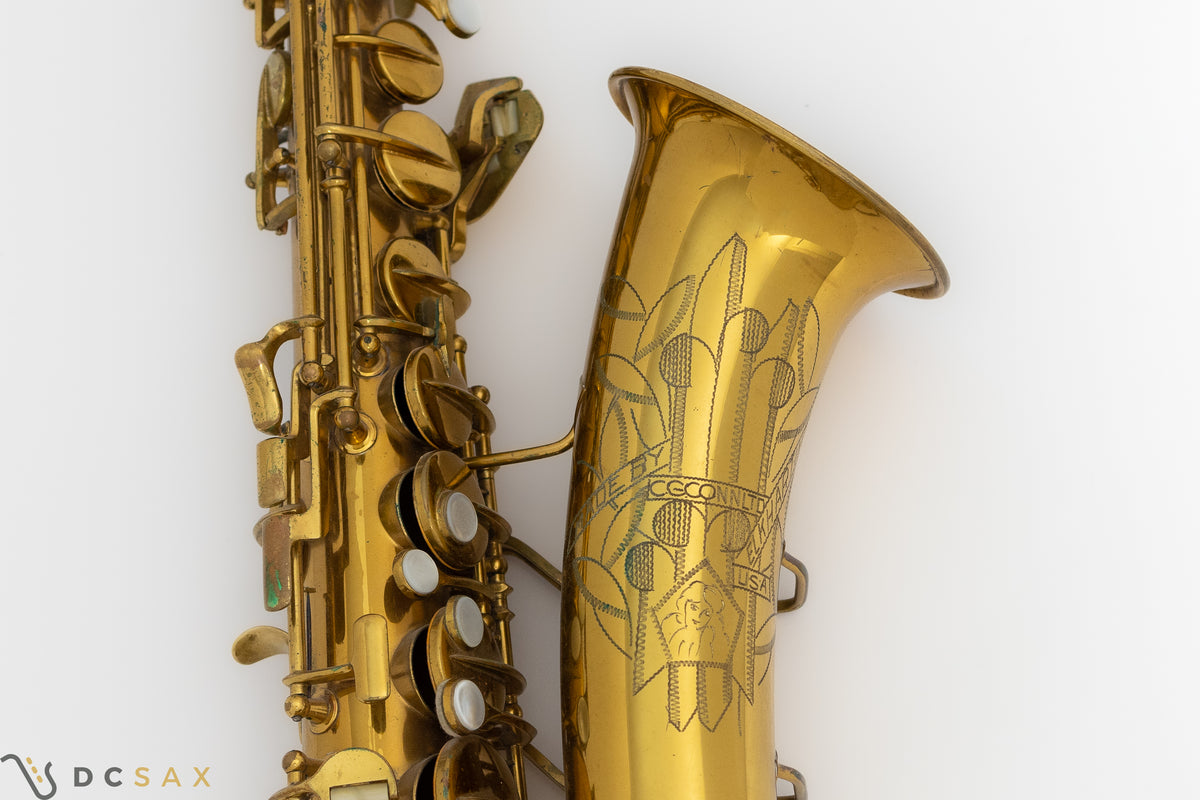 1947 Conn 6M Alto Saxophone, Rolled Tone Holes, Near Mint