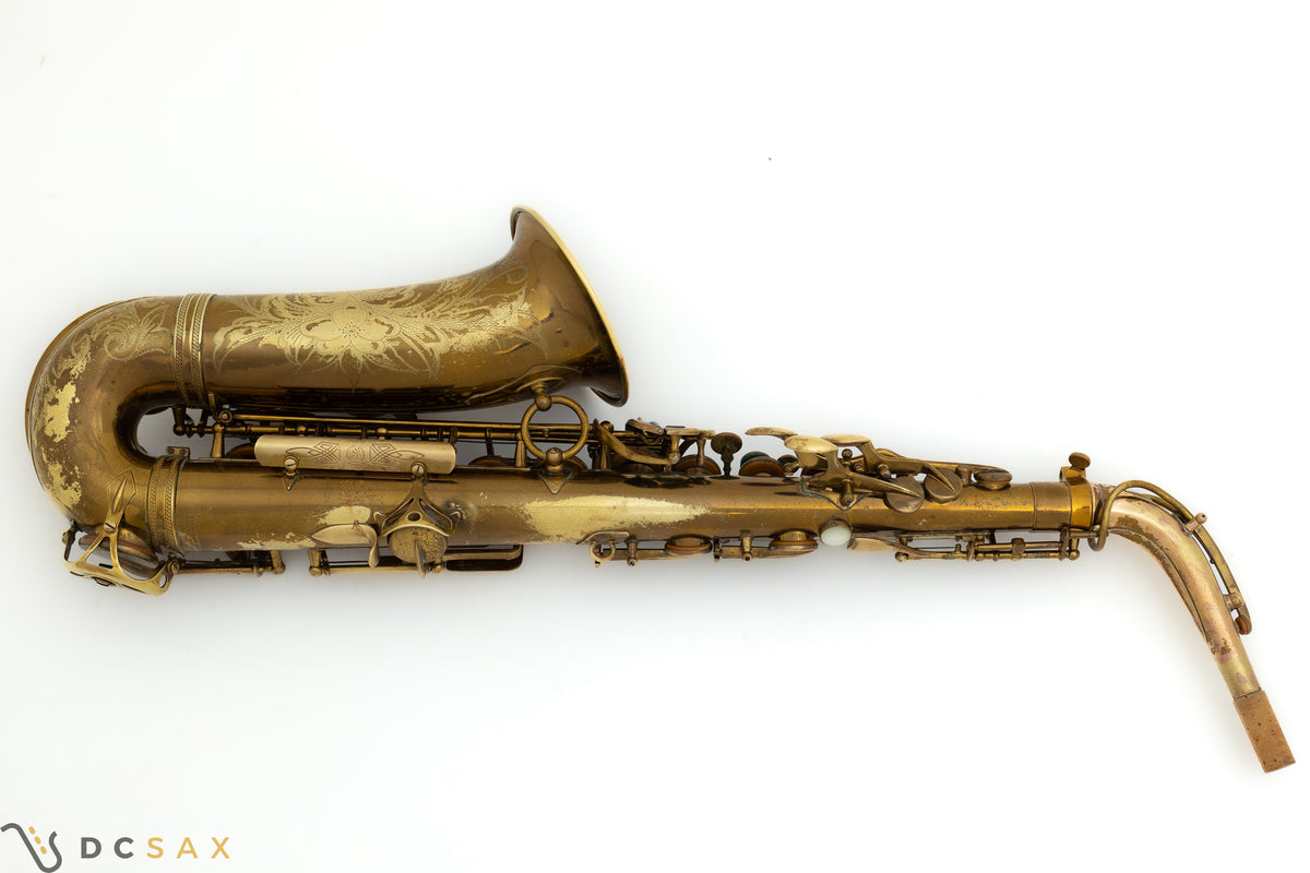 1951年製 セルマー スーパーバランスドアクション (SBA) アルトサックス 45,xxx番台、オリジナルラッカー、動画あり