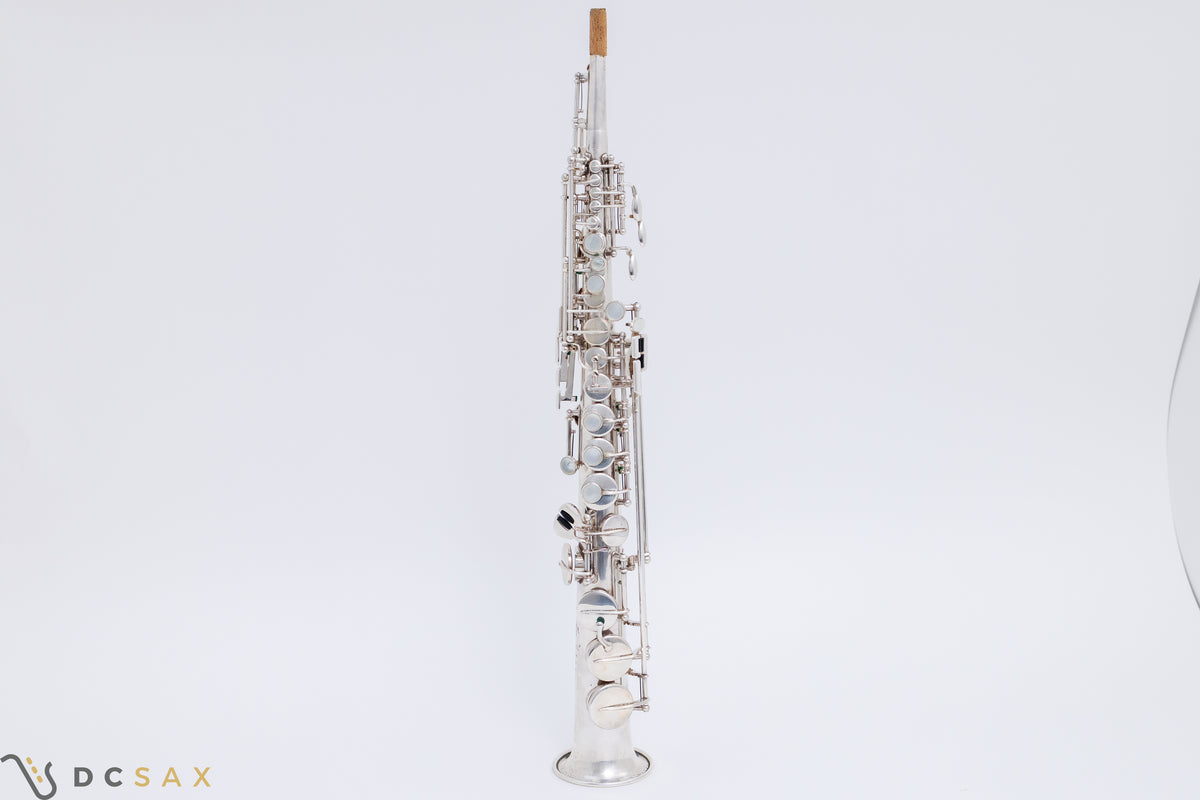 Silver Plated Selmer Mark VI Soprano Saxophone, Video, Just Serviced