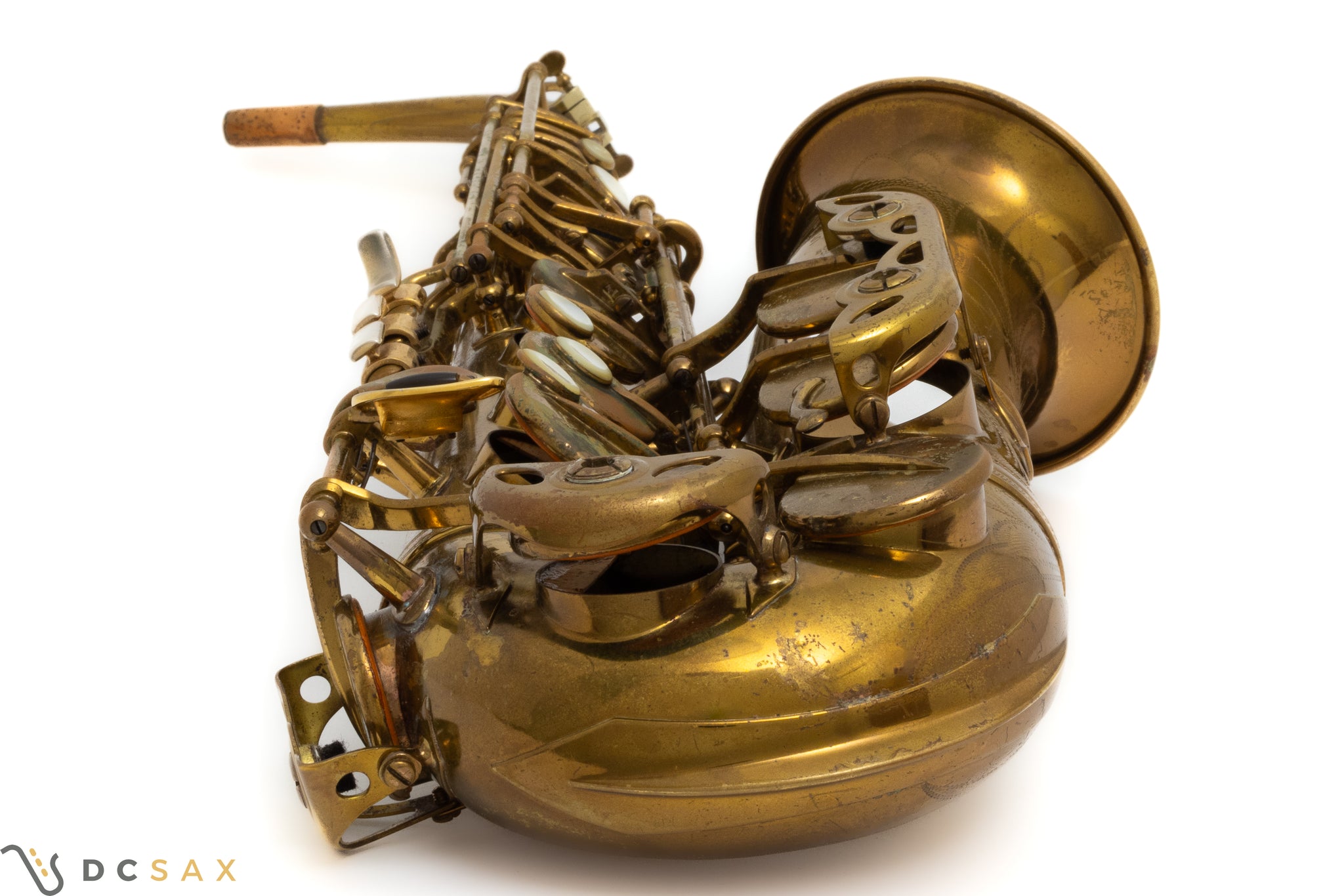 1953 52,xxx Selmer Super Balanced Action Alto Saxophone, 95% Original Lacquer, Video