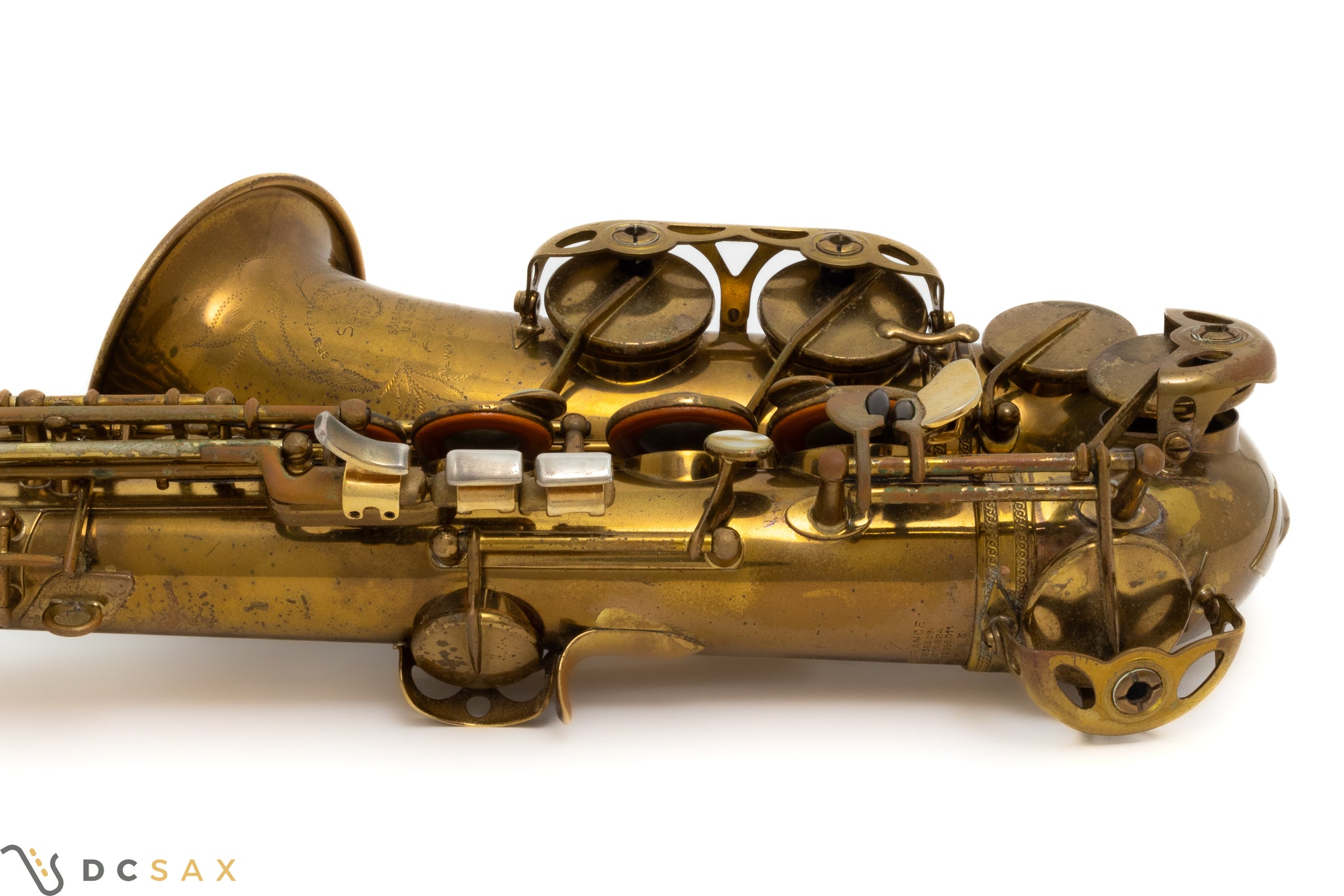 1953 52,xxx Selmer Super Balanced Action Alto Saxophone, 95% Original Lacquer, Video