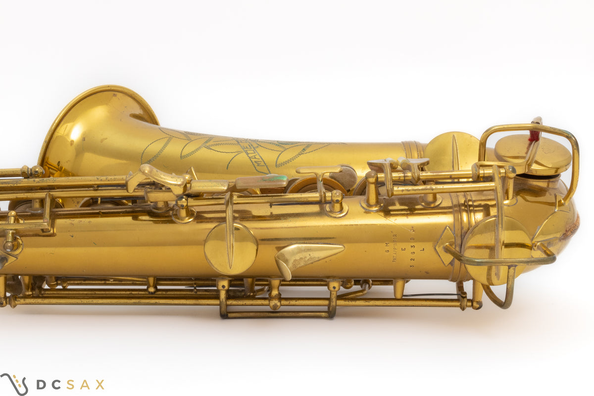 1947 Conn 6M Alto Saxophone, Rolled Tone Holes, Near Mint