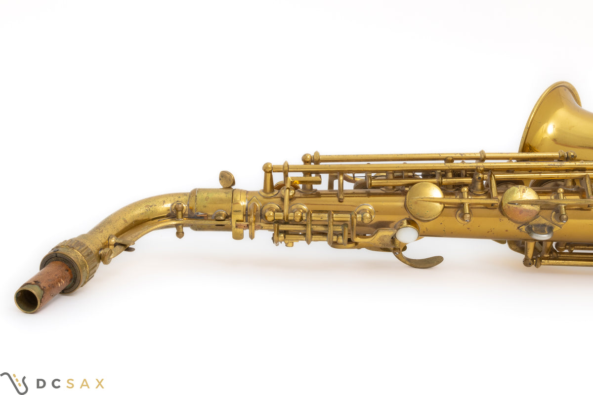 1947 Conn 6M Alto Saxophone, Rolled Tone Holes, Near Mint
