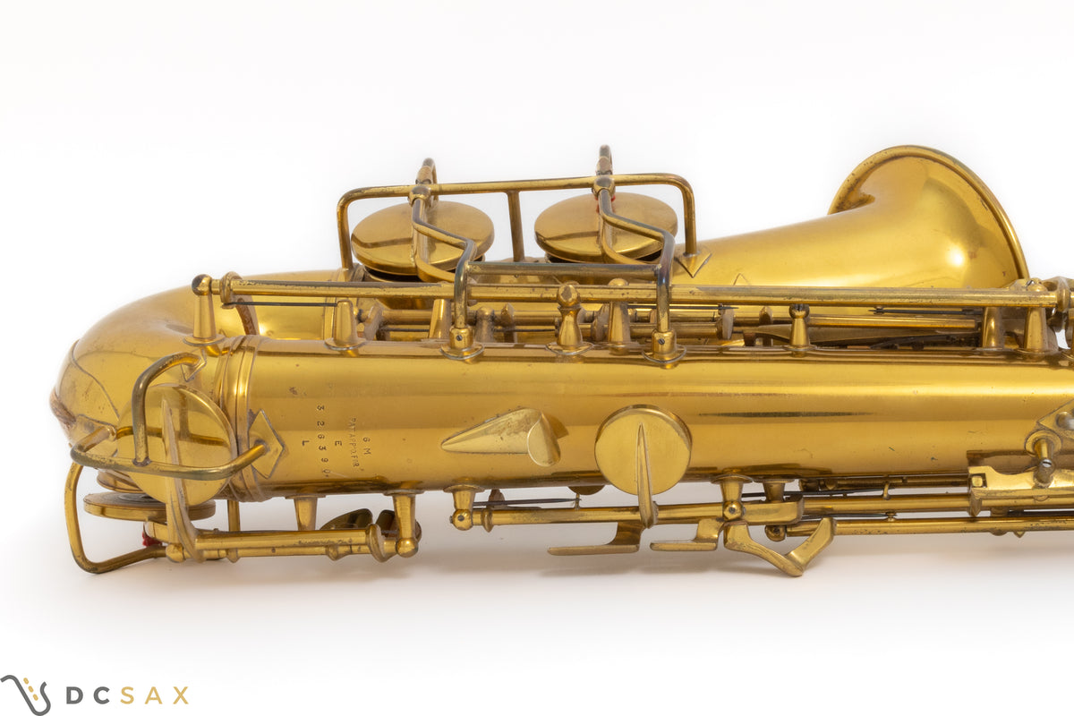 1947 Conn 6M Alto Saxophone, Rolled Tone Holes, Near Mint