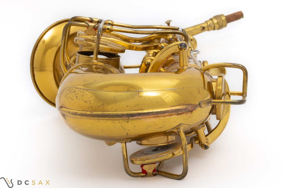 1947 Conn 6M Alto Saxophone, Rolled Tone Holes, Near Mint