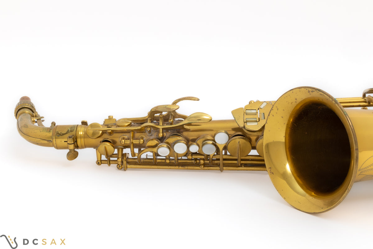 1947 Conn 6M Alto Saxophone, Rolled Tone Holes, Near Mint