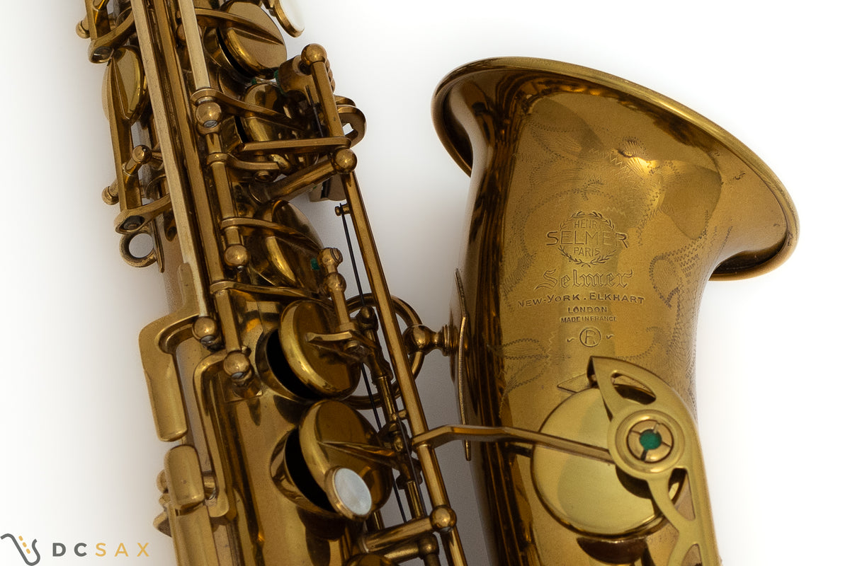 1963年製 Selmer Mark VI アルトサックス 107,xxx番台、ニアミント、動画あり