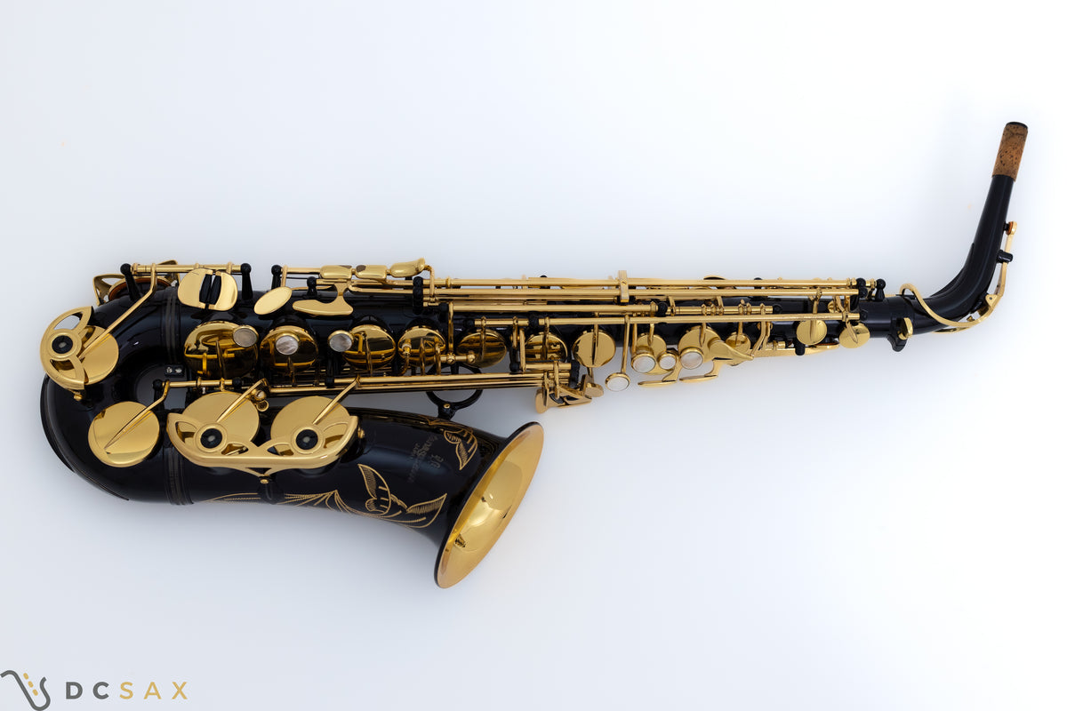 柳澤 A-901 アルトサックス、ブラックラッカー、美品