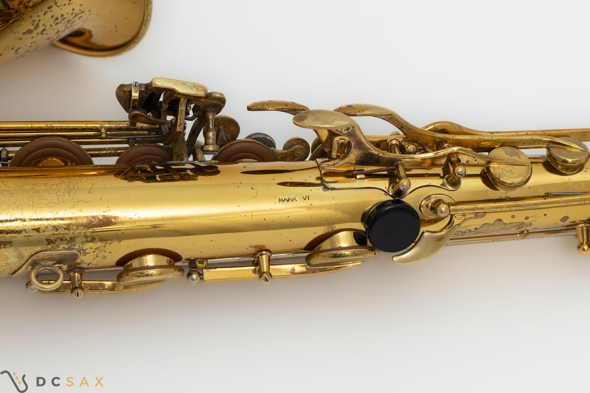 1967 143,xxx Selmer Mark VI Tenor Saxophone, High End Overhaul, Video