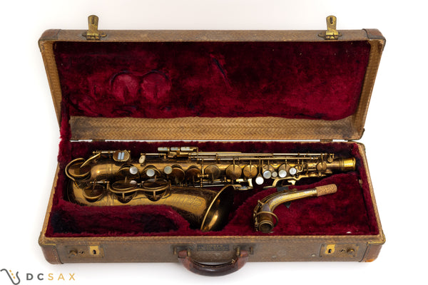 1945 King Zephyr Special Alto Saxophone, Original Lacquer, Full