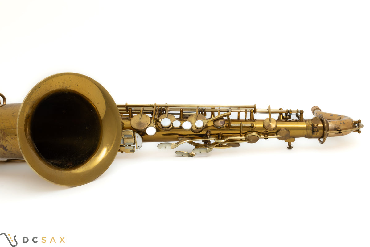 1937 King Zephyr Special Tenor Saxophone, Full Pearls, Video