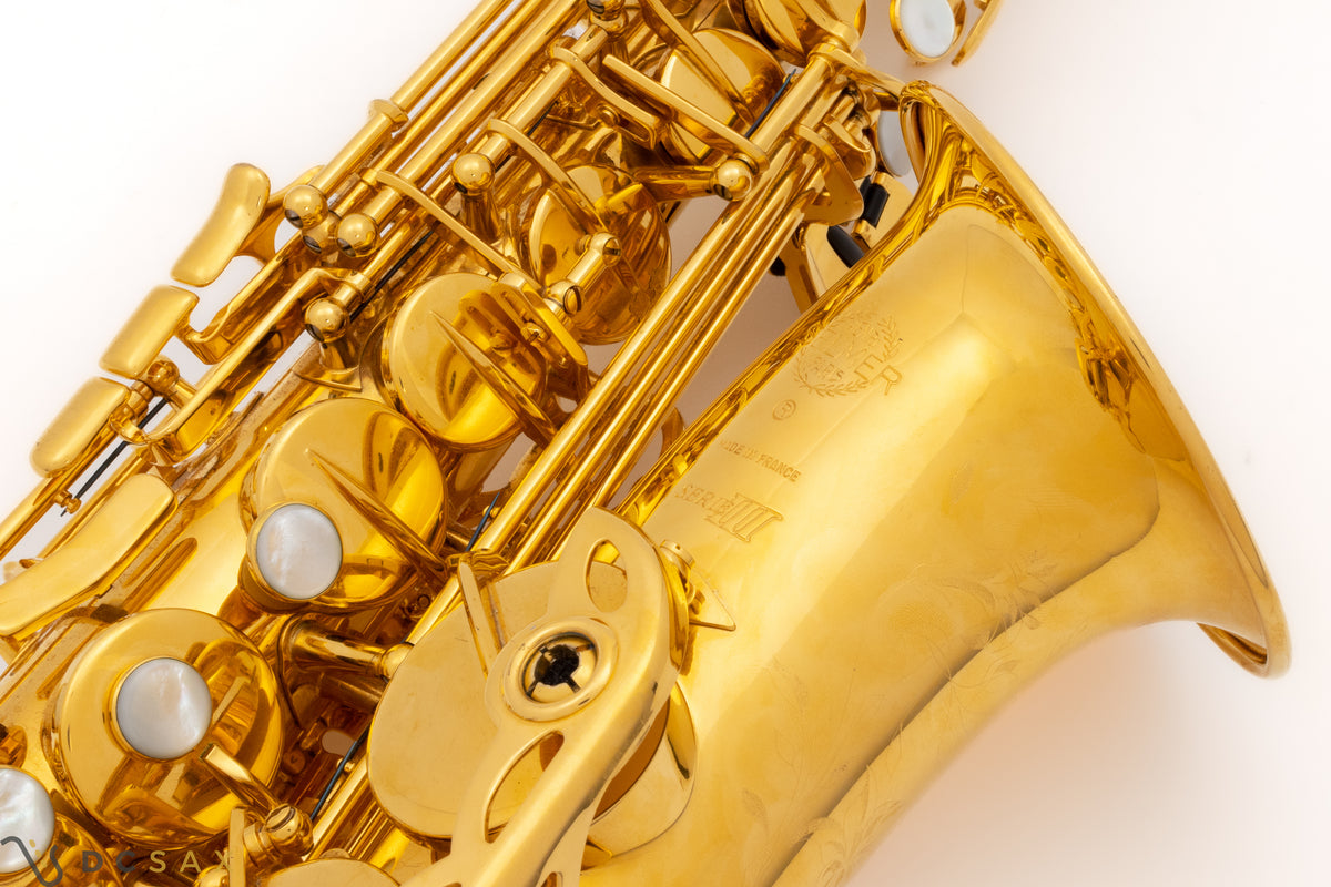 Gold Plated Selmer Jubilee Series III Alto Saxophone, Just Serviced, Video