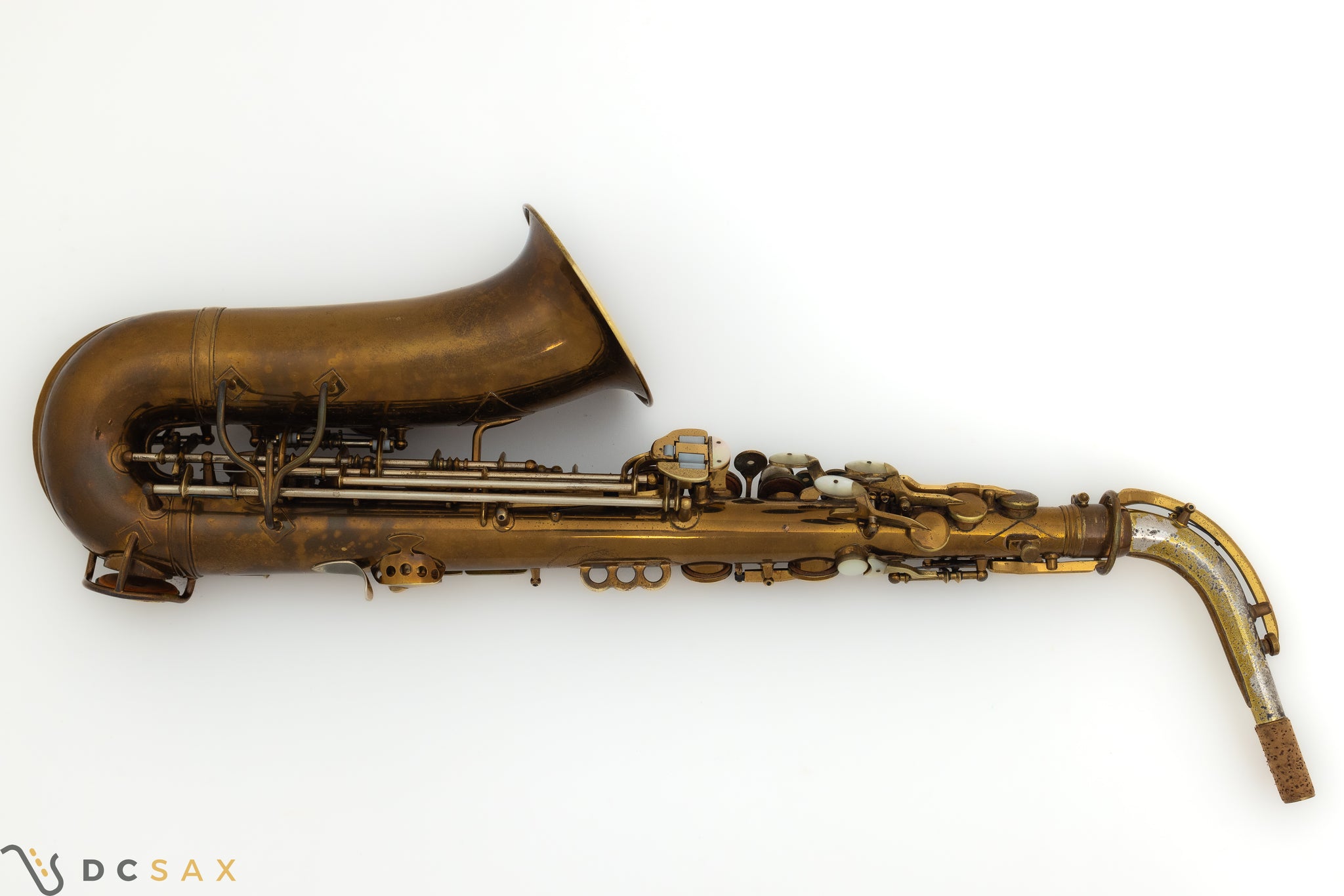 1945 King Zephyr Special Alto Saxophone, Original Lacquer, Full Pearls, Just Serviced, Video