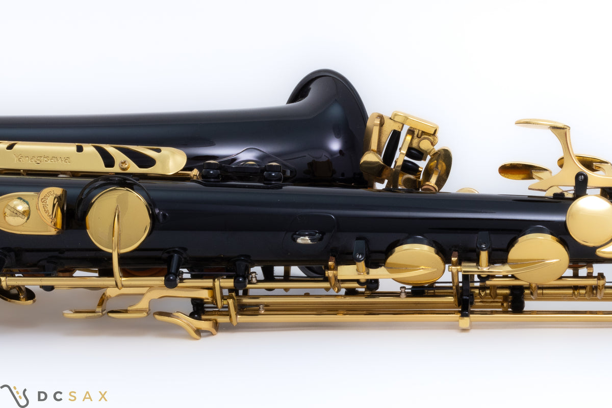 柳澤 A-901 アルトサックス、ブラックラッカー、美品