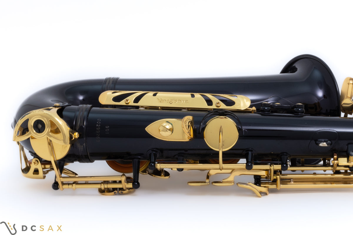 柳澤 A-901 アルトサックス、ブラックラッカー、美品