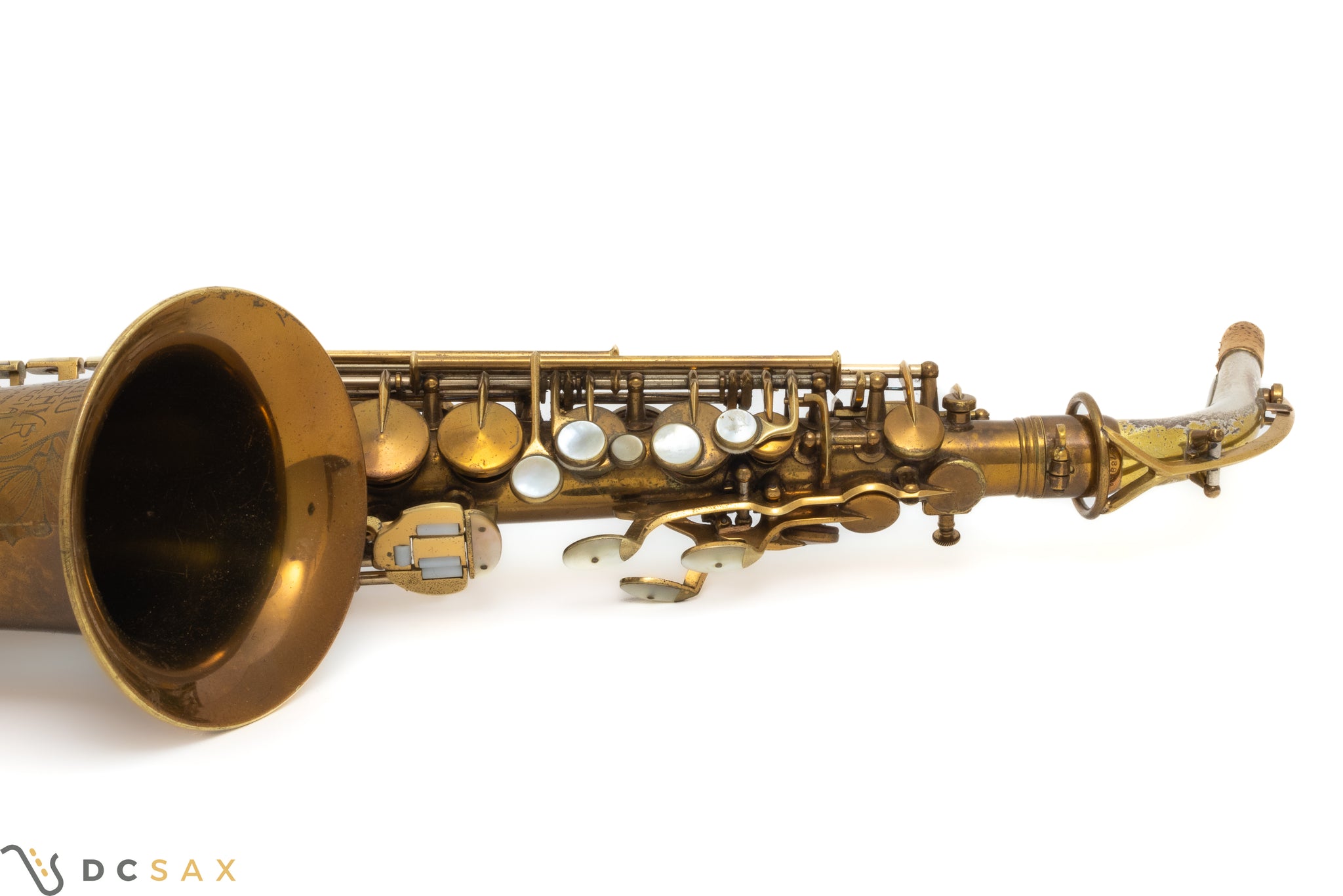 1945 King Zephyr Special Alto Saxophone, Original Lacquer, Full Pearls, Just Serviced, Video