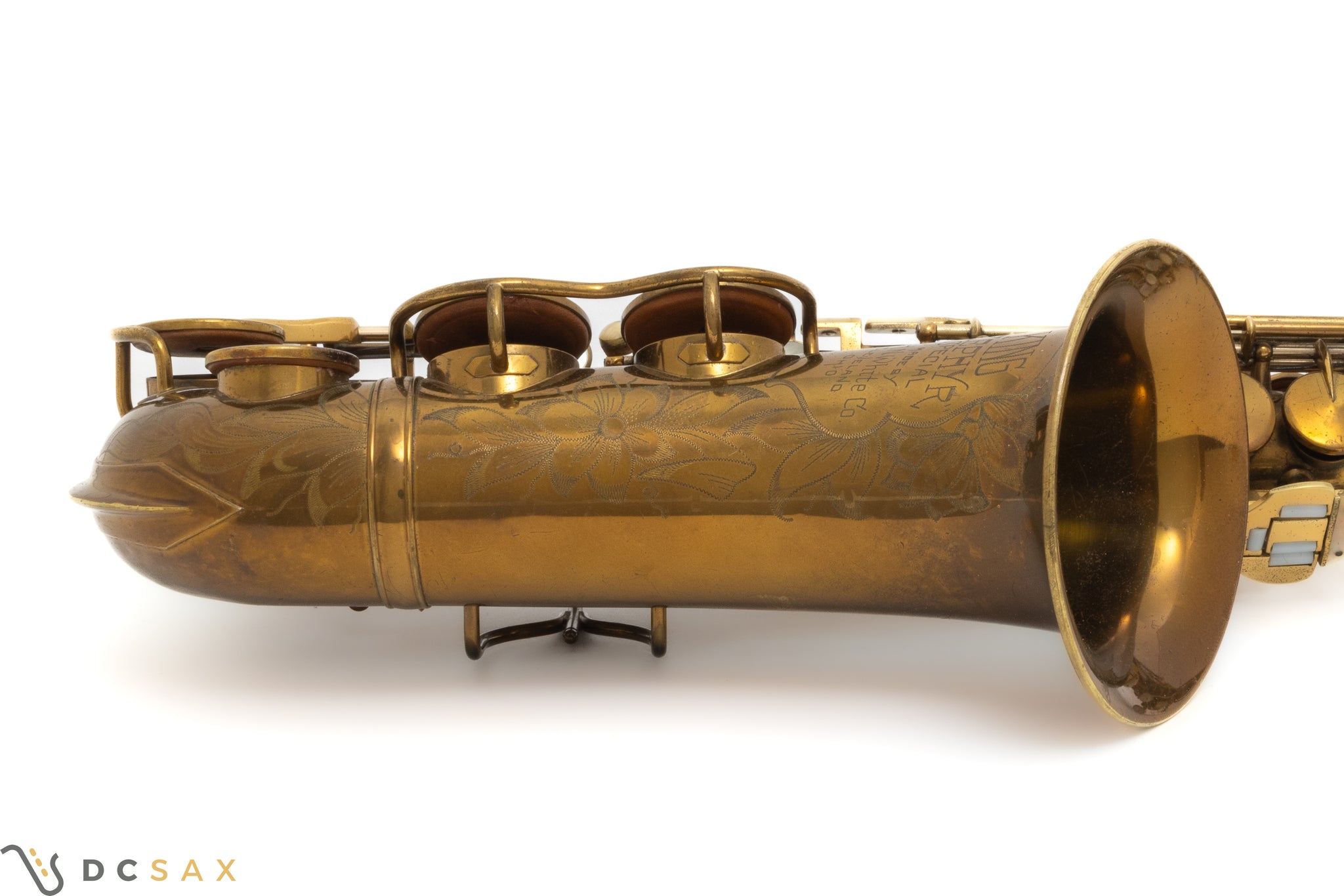 1945 King Zephyr Special Alto Saxophone, Original Lacquer, Full Pearls, Just Serviced, Video