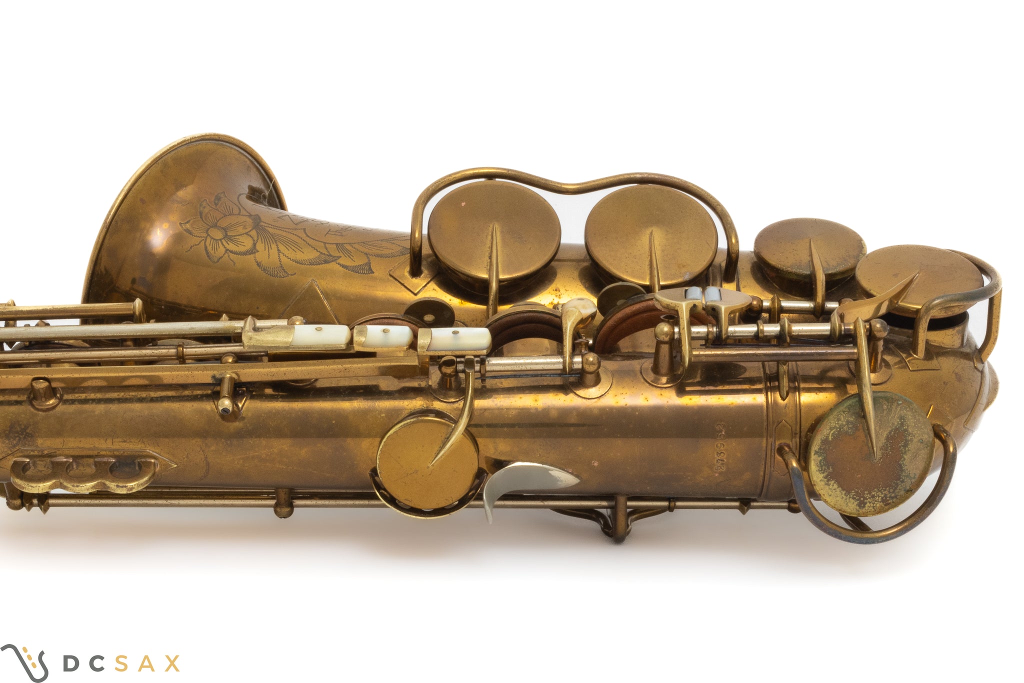 1945 King Zephyr Special Alto Saxophone, Original Lacquer, Full Pearls, Just Serviced, Video