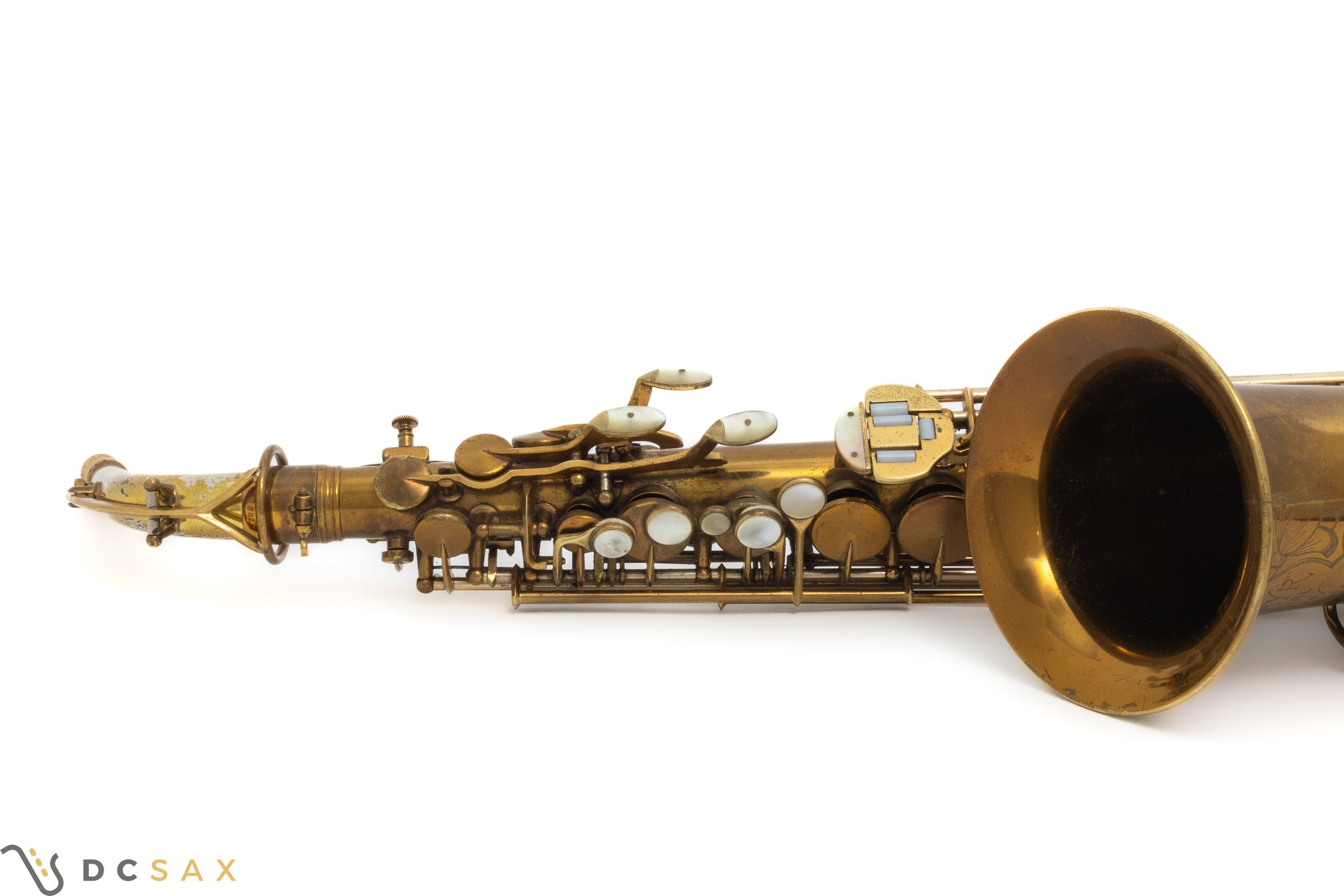 1945 King Zephyr Special Alto Saxophone, Original Lacquer, Full Pearls, Just Serviced, Video