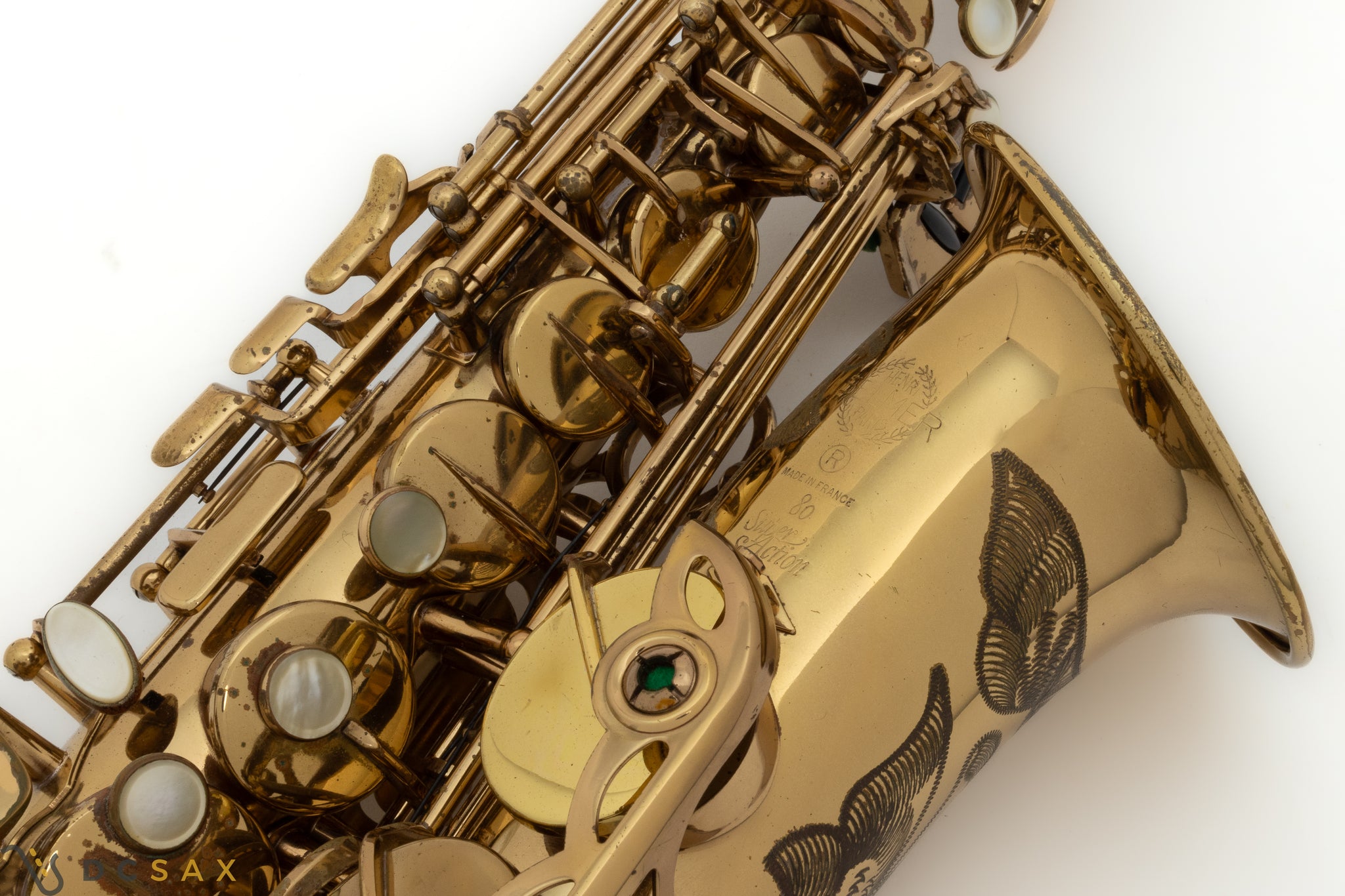 343,xxx Selmer Super Action 80 Alto Saxophone