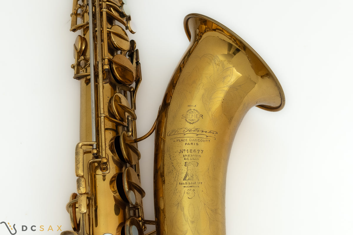 1933 18,xxx Selmer Super Sax Tenor Saxophone 'Cigar Cutter', Video