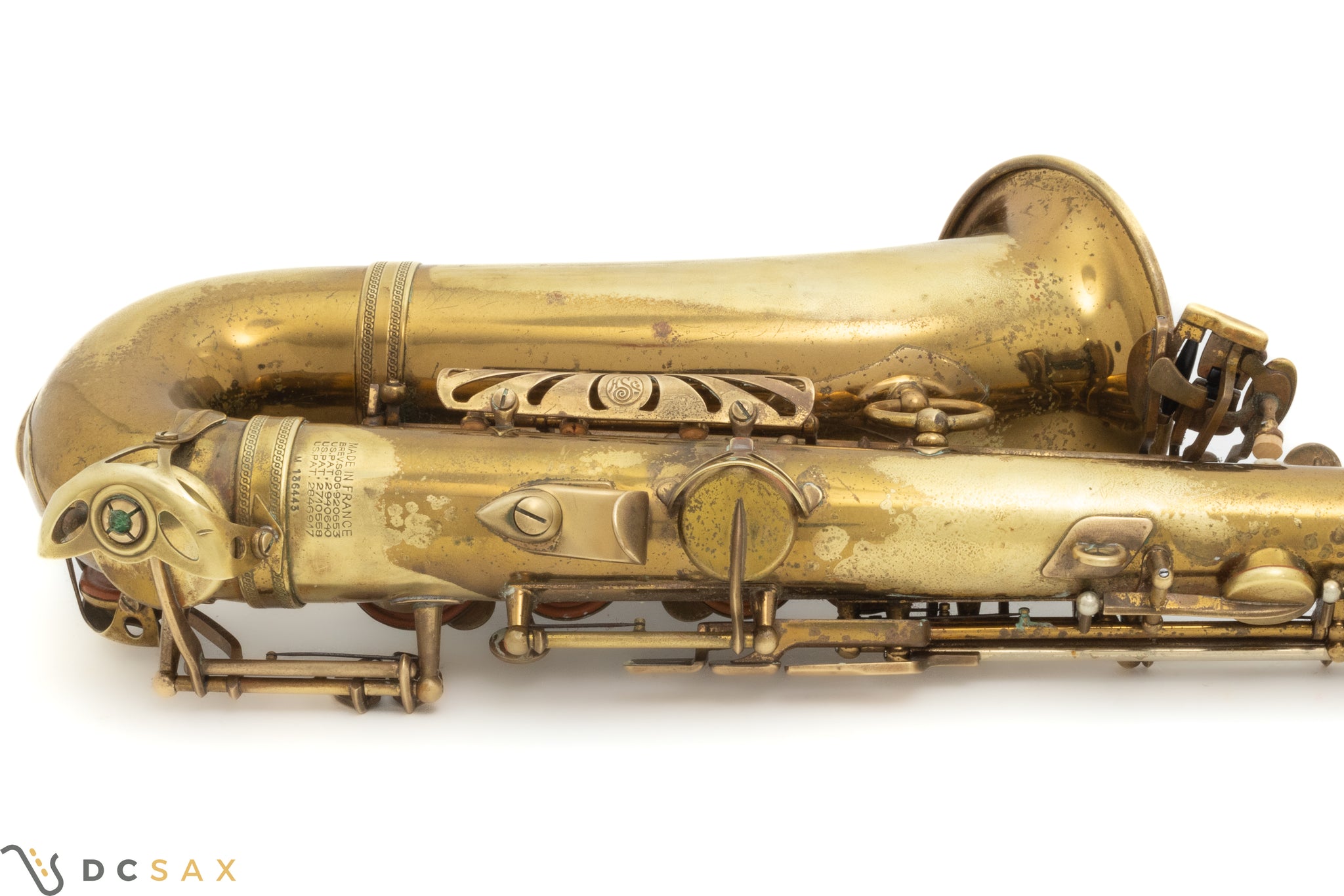 1966 136,xxx Selmer Mark VI Alto Saxophone, Just Serviced, Original Lacquer