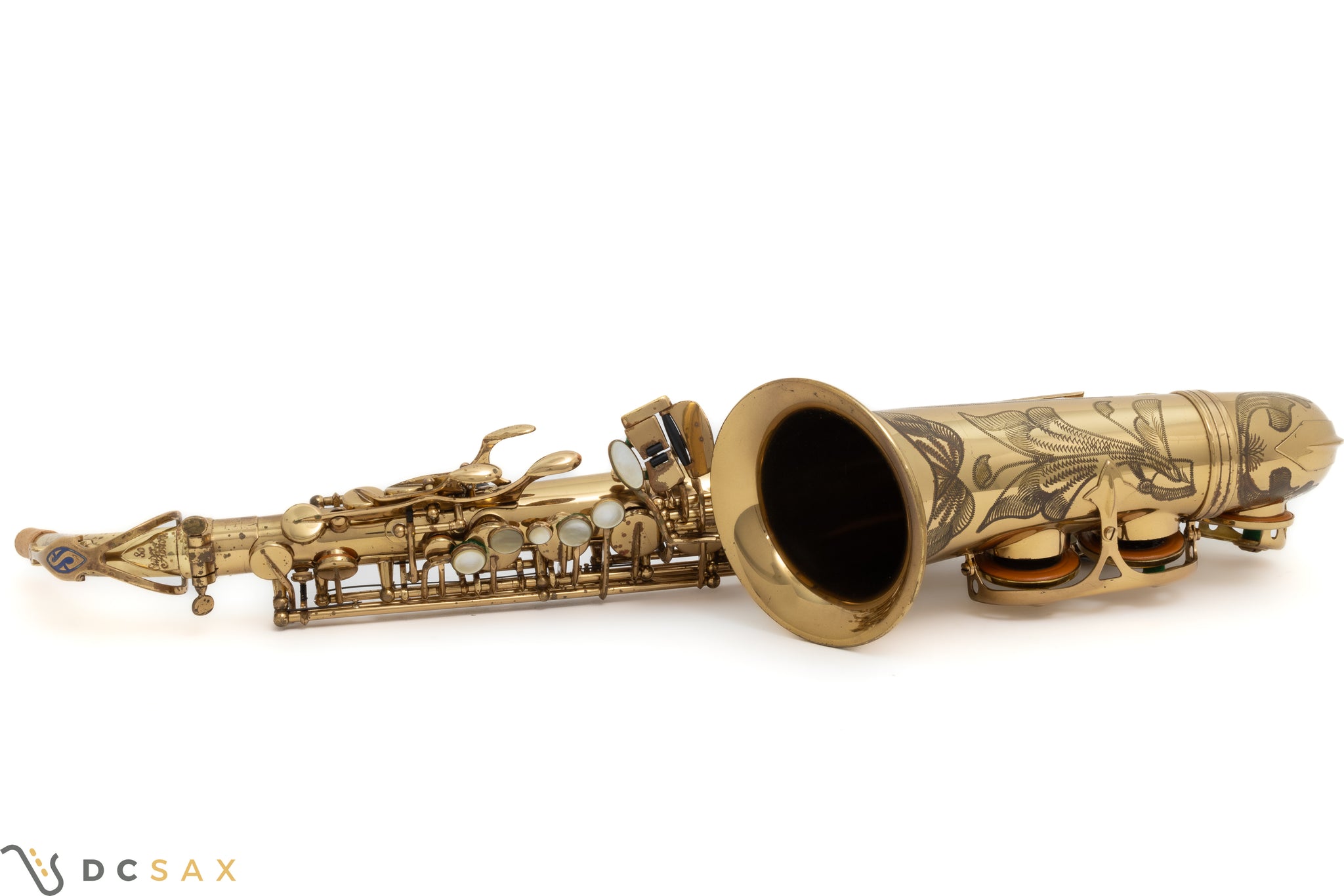 343,xxx Selmer Super Action 80 Alto Saxophone