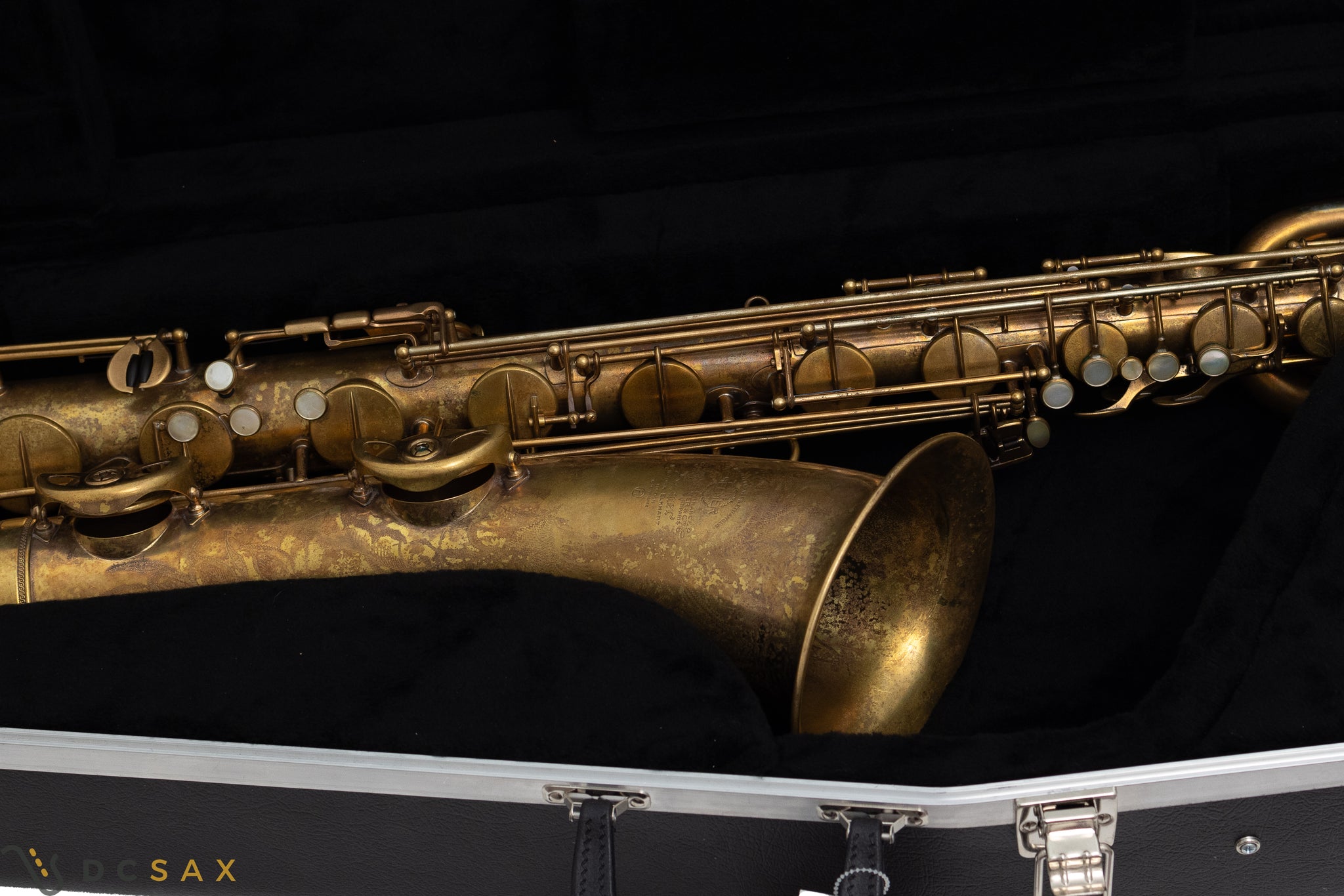 1960 90,xxx Selmer Mark VI Baritone Saxophone, Original Lacquer, Overhaul