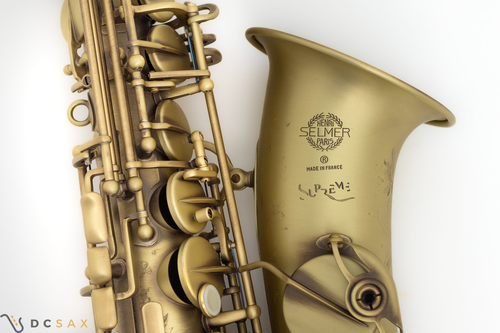 Mint Condition Selmer Supreme Alto Saxophone, Matte Finish, Video Demo