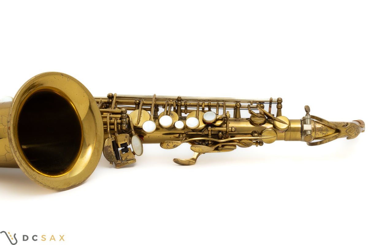 1958年製 Selmer Mark VI アルトサックス 77,xxx番台、ミディアムボウ、ハイF#キー付き、試奏動画あり