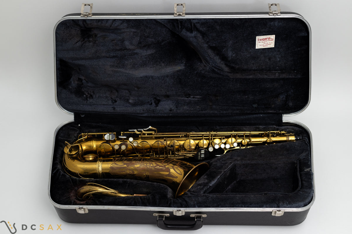 Conn 30M "Connqueror" Tenor Saxophone, Video, Original Lacquer, Overhaul
