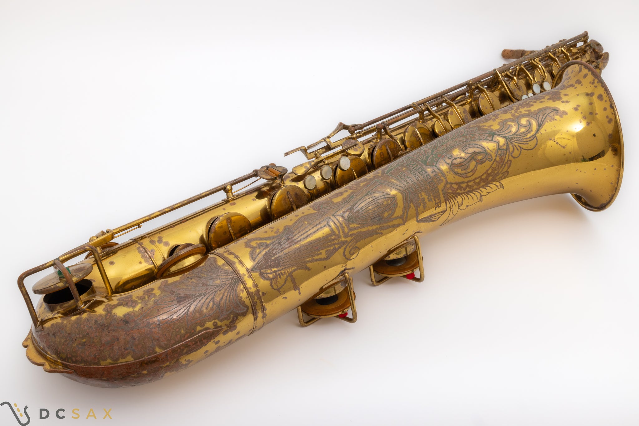 1949 Buescher Big B 129 Baritone Saxophone, Original Lacquer