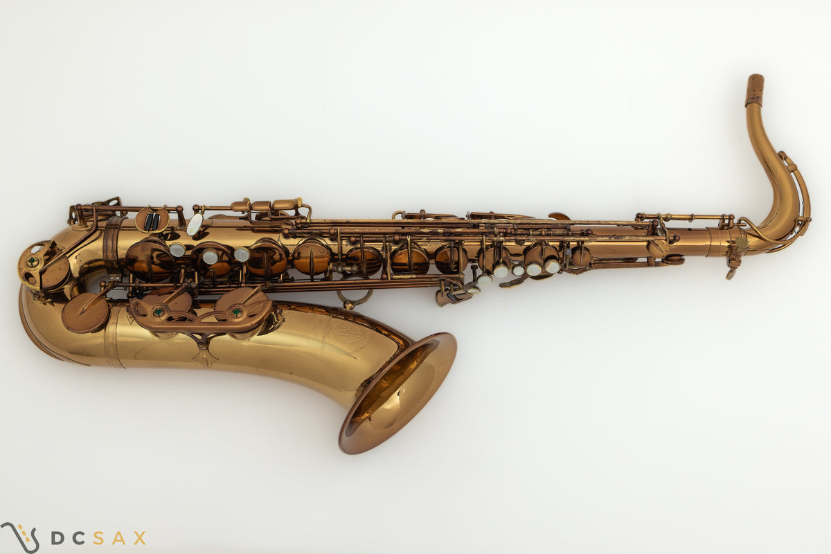 TM Custom Tenor Saxophone, Rolled Tone Holes, Just Serviced, Video