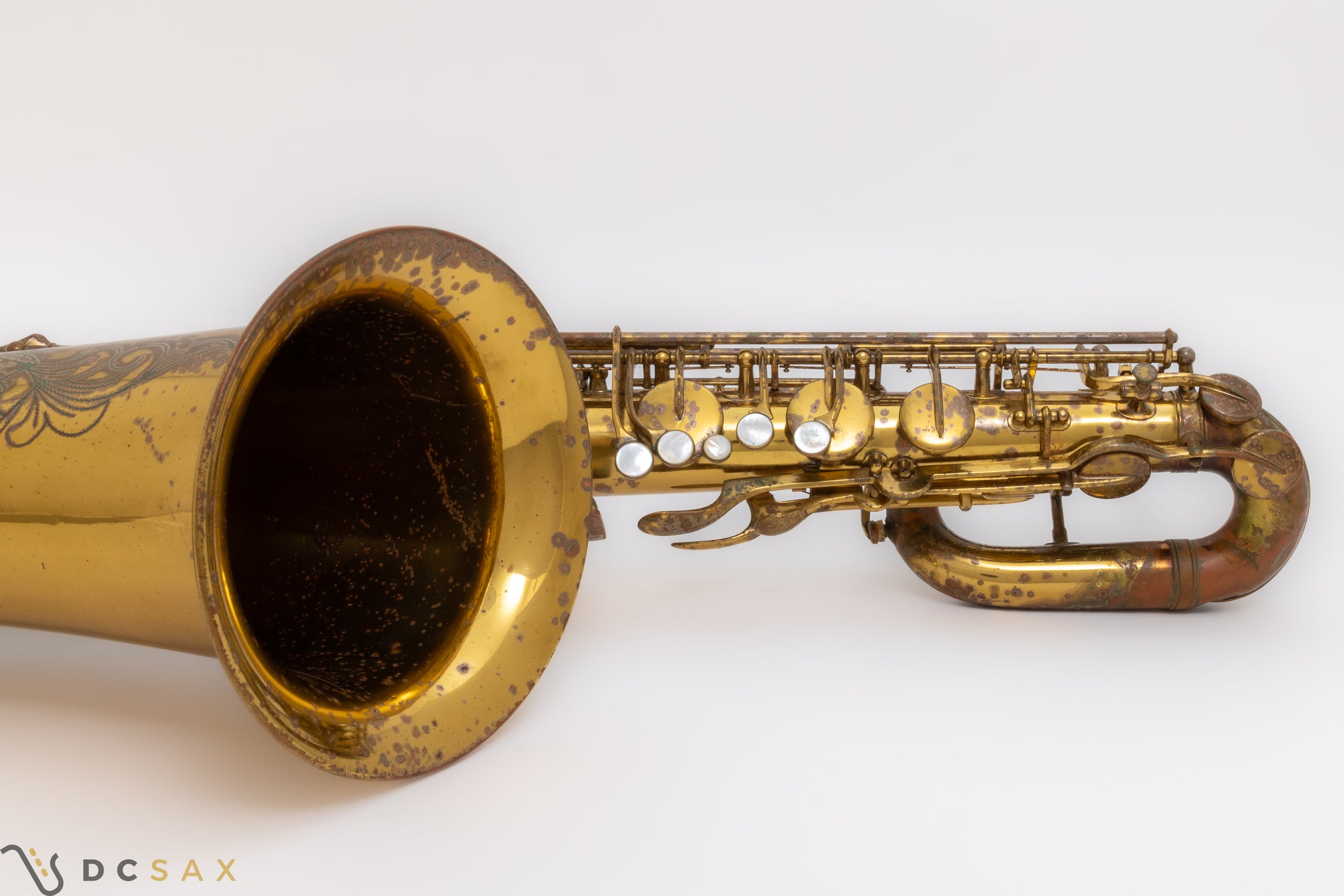 1949 Buescher Big B 129 Baritone Saxophone, Original Lacquer