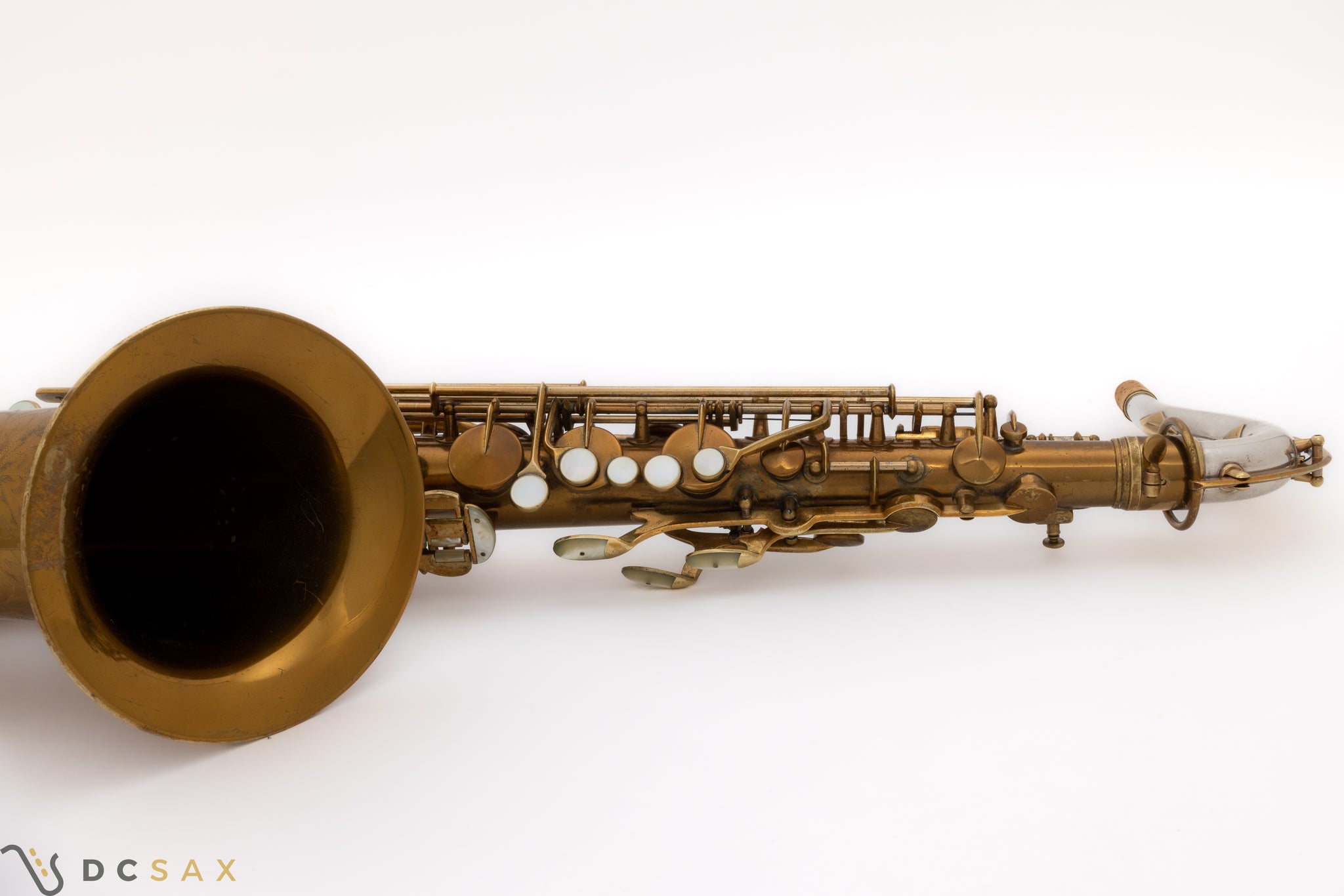 1939 King Zephyr Special Tenor Saxophone, Video, Original Lacquer, Full Pearls, Sterling Neck