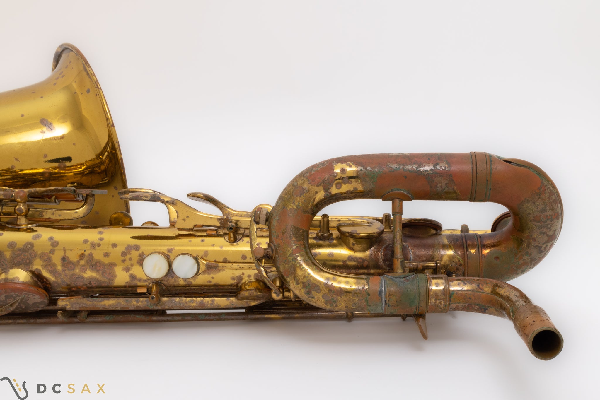 1949 Buescher Big B 129 Baritone Saxophone, Original Lacquer