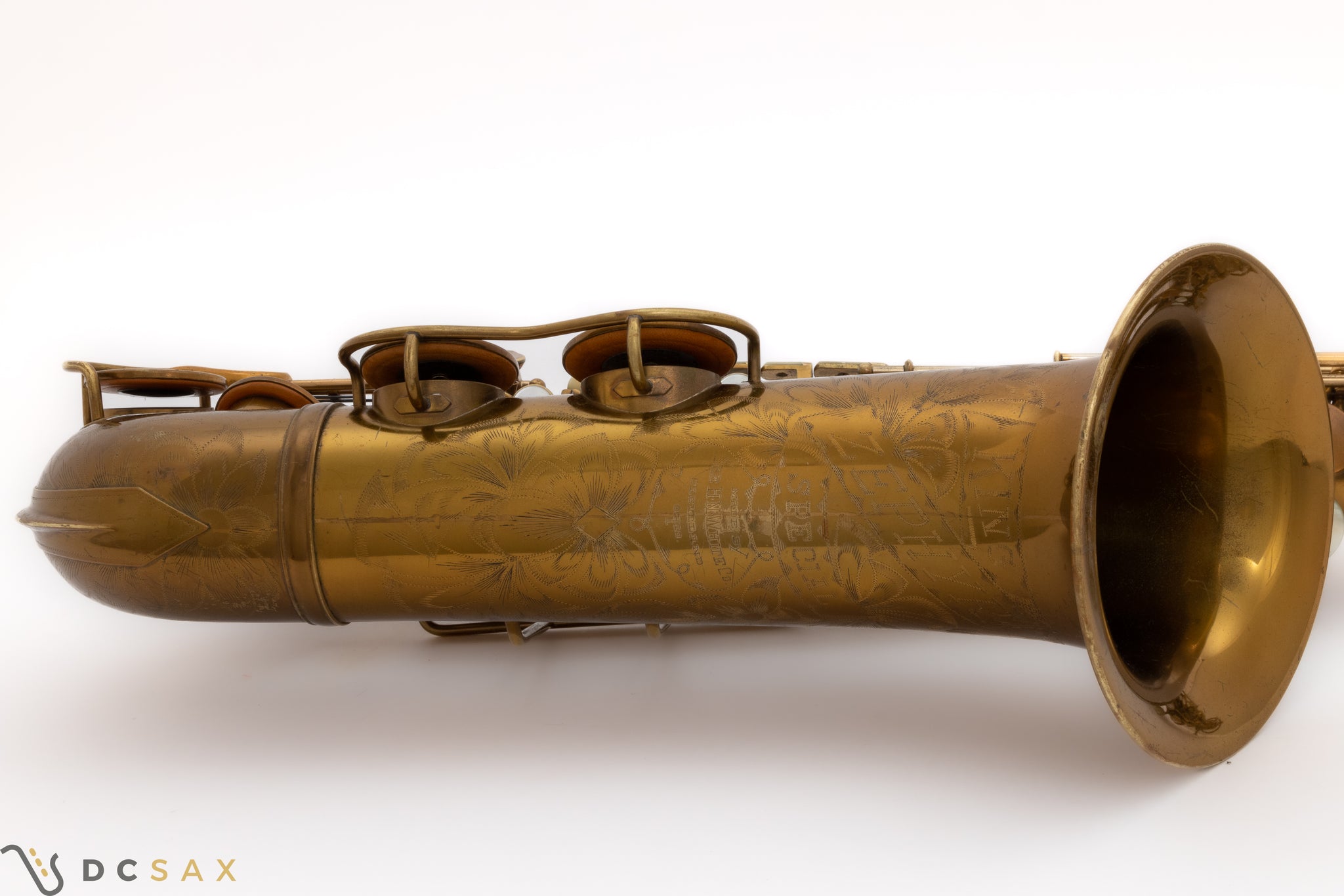 1939 King Zephyr Special Tenor Saxophone, Video, Original Lacquer, Full Pearls, Sterling Neck