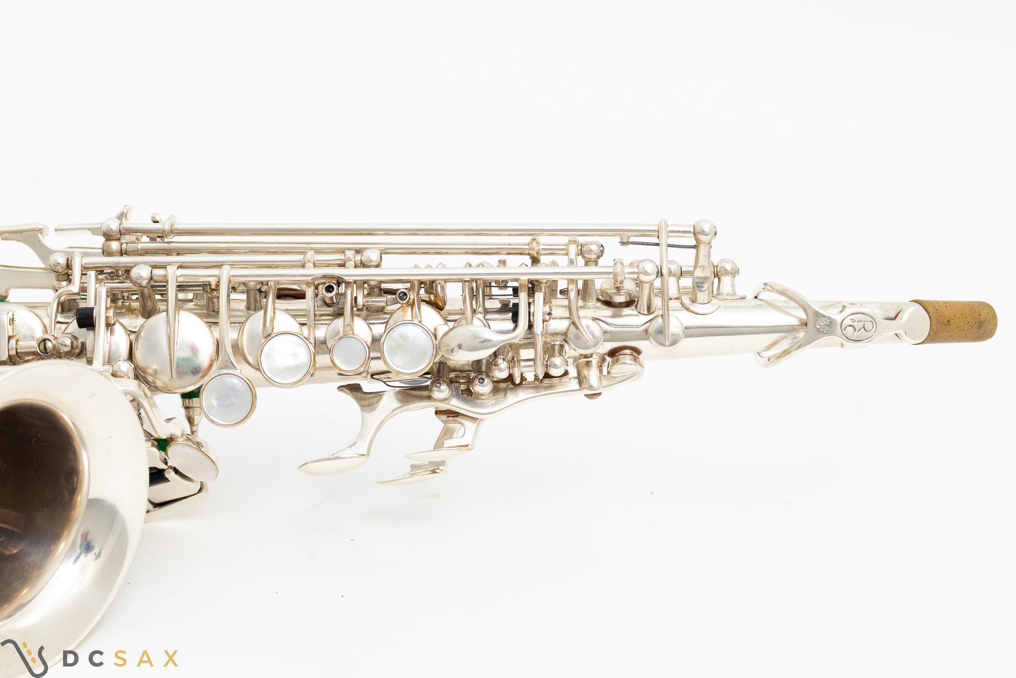Rampone and Cazzani R1 Jazz Soprano Saxophone, Silver, Just Serviced