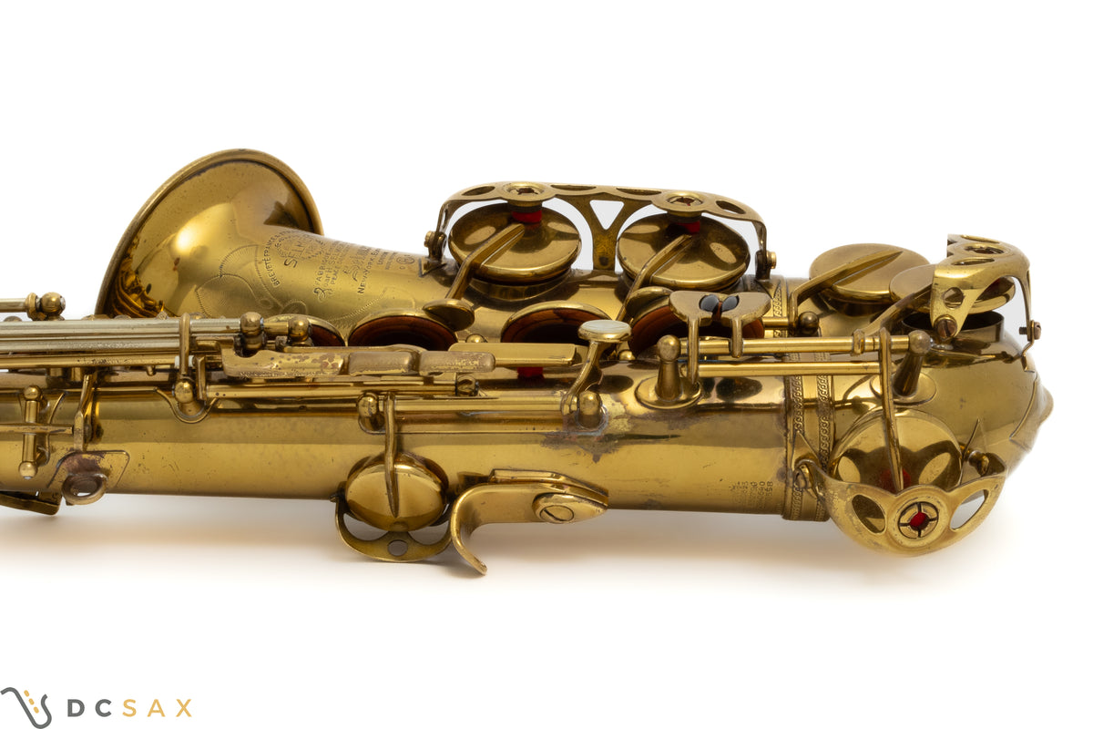 1958年製 Selmer Mark VI アルトサックス 77,xxx番台、ミディアムボウ、ハイF#キー付き、試奏動画あり