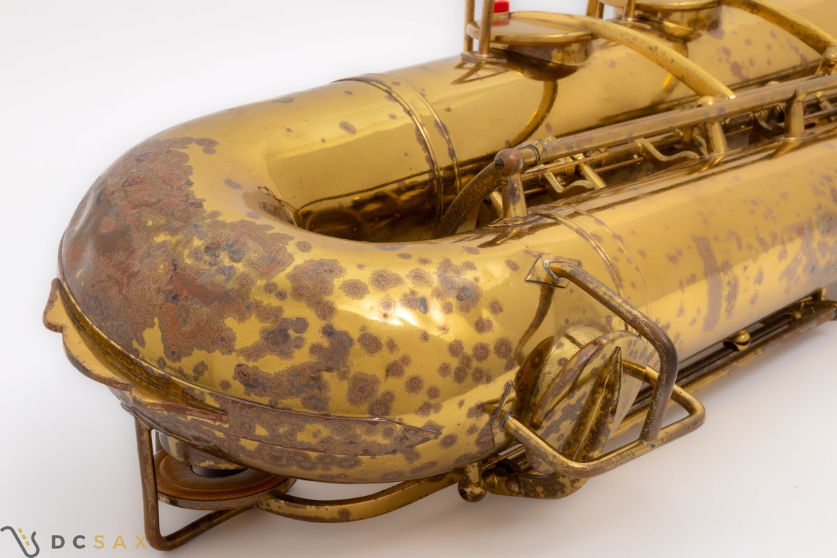 1949年製 ビッシャー Big B 129 バリトンサックス、オリジナルラッカー