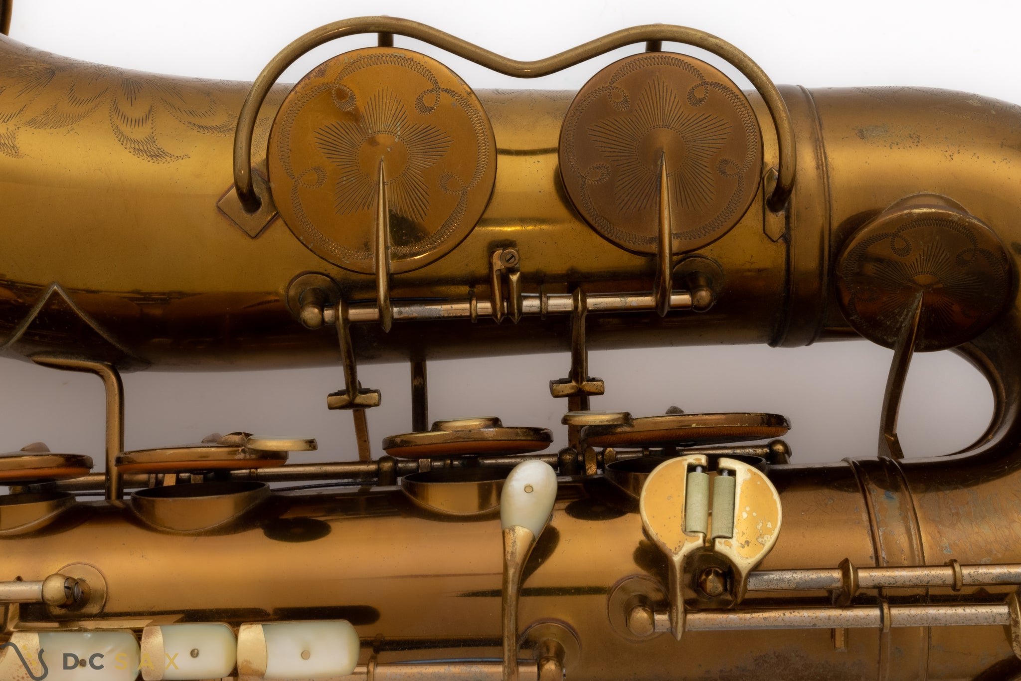 1939 King Zephyr Special Tenor Saxophone, Video, Original Lacquer, Full Pearls, Sterling Neck