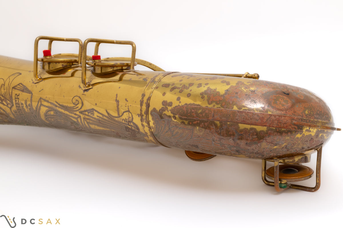 1949年製 ビッシャー Big B 129 バリトンサックス、オリジナルラッカー
