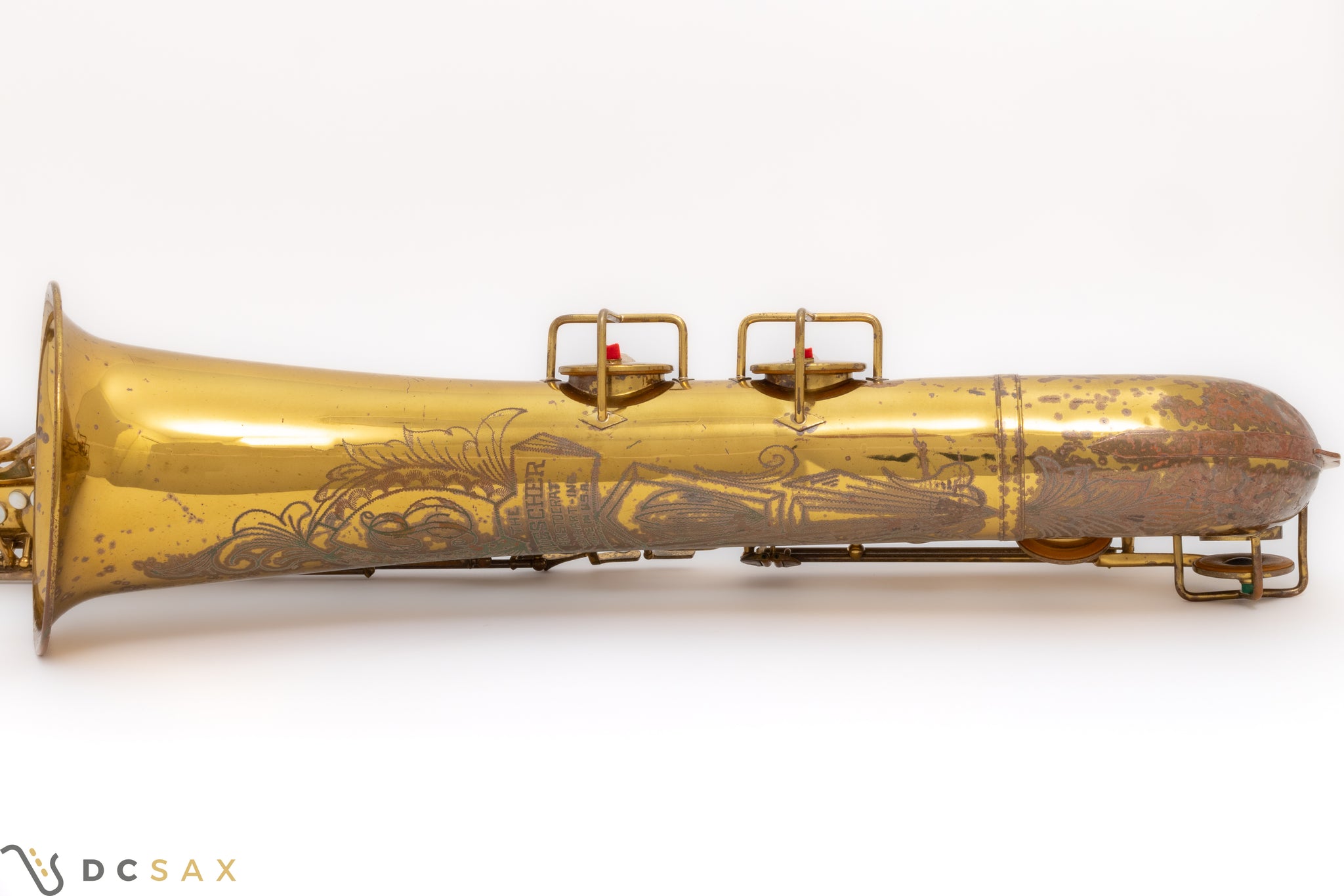1949 Buescher Big B 129 Baritone Saxophone, Original Lacquer